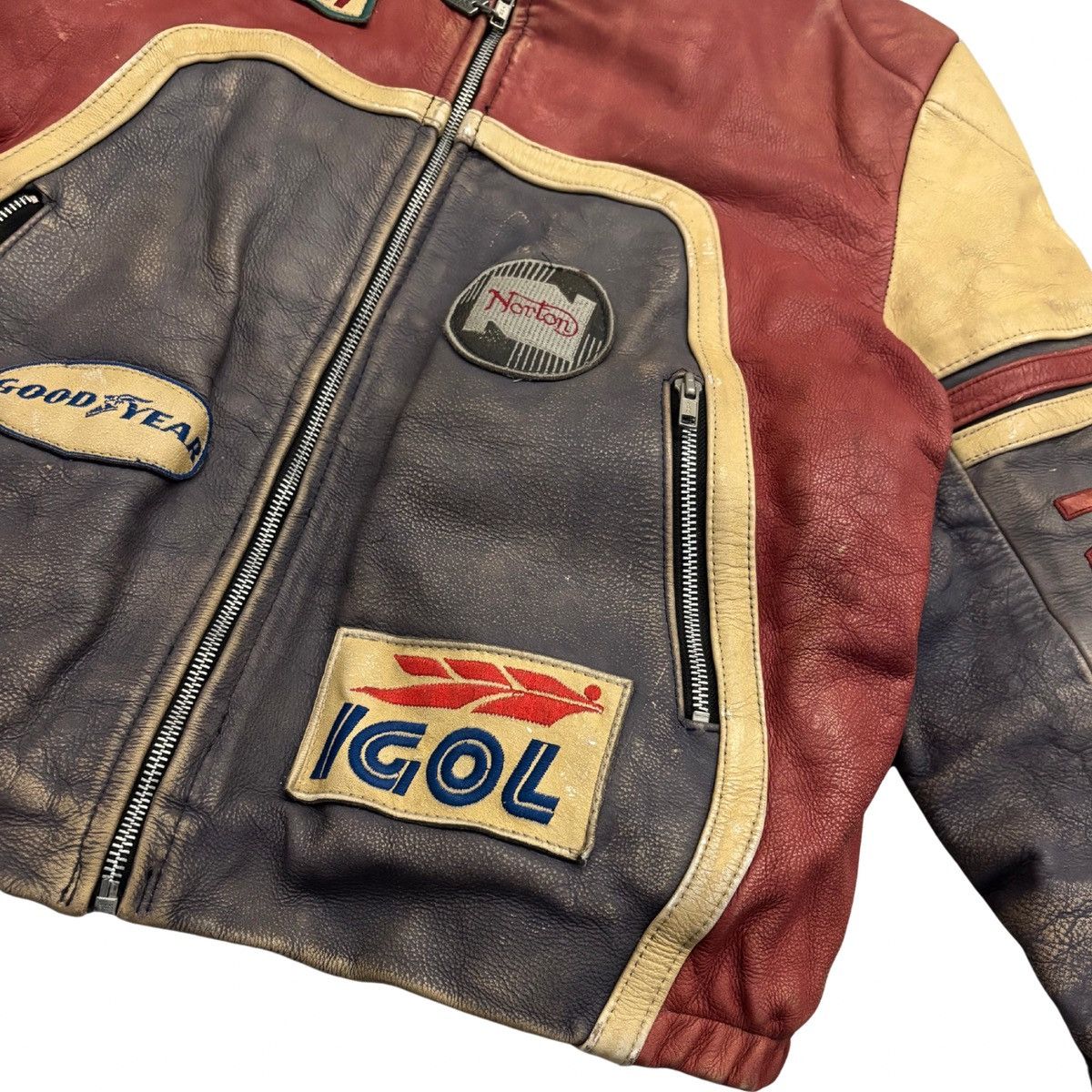 Other Redskins leather biker jacket Size US XL / EU 56 / 4 - 6 Thumbnail