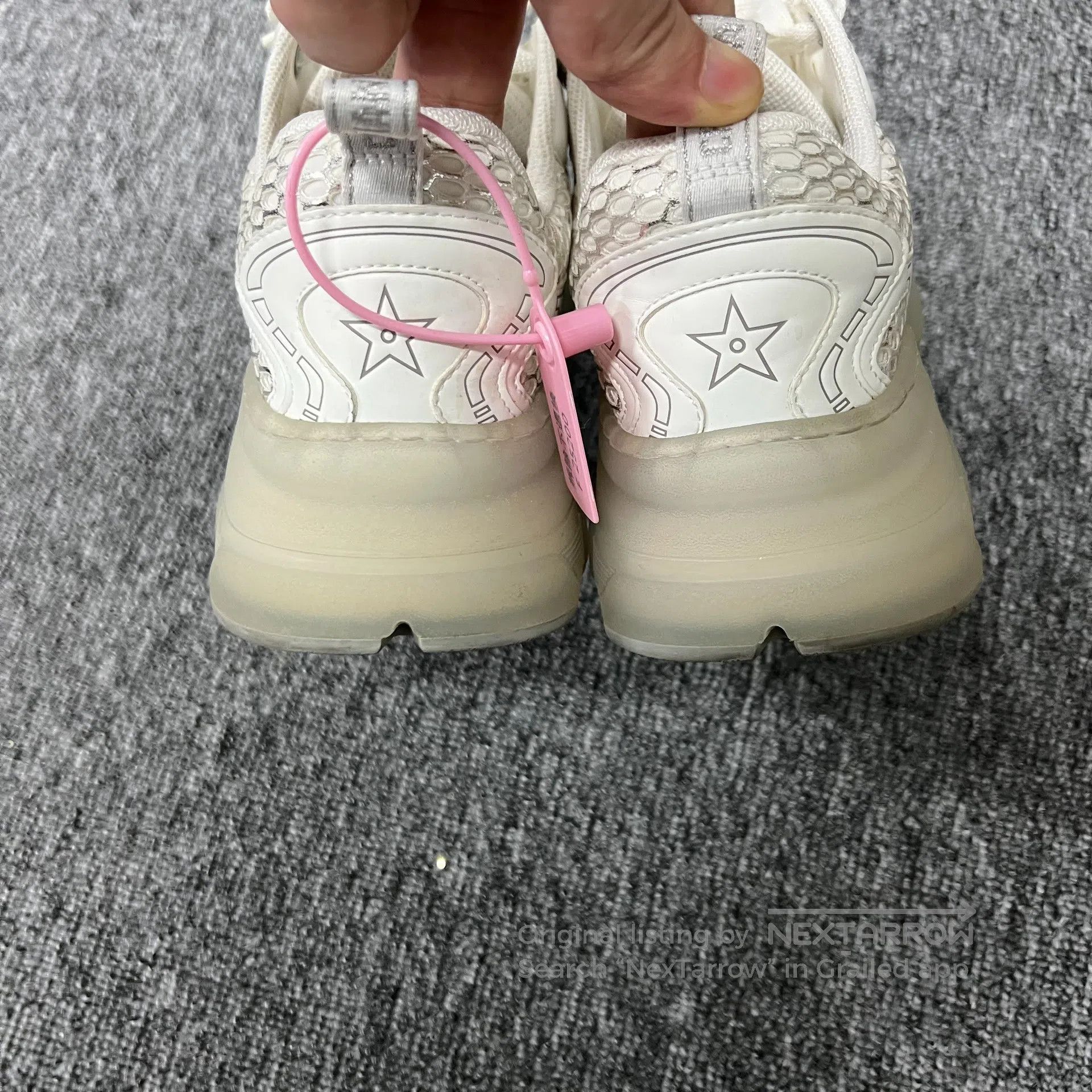 Dior Dior Vibe: Old-style mosaic design; suitable for sneakers Size US 8.5 / IT 38.5 - 5 Thumbnail