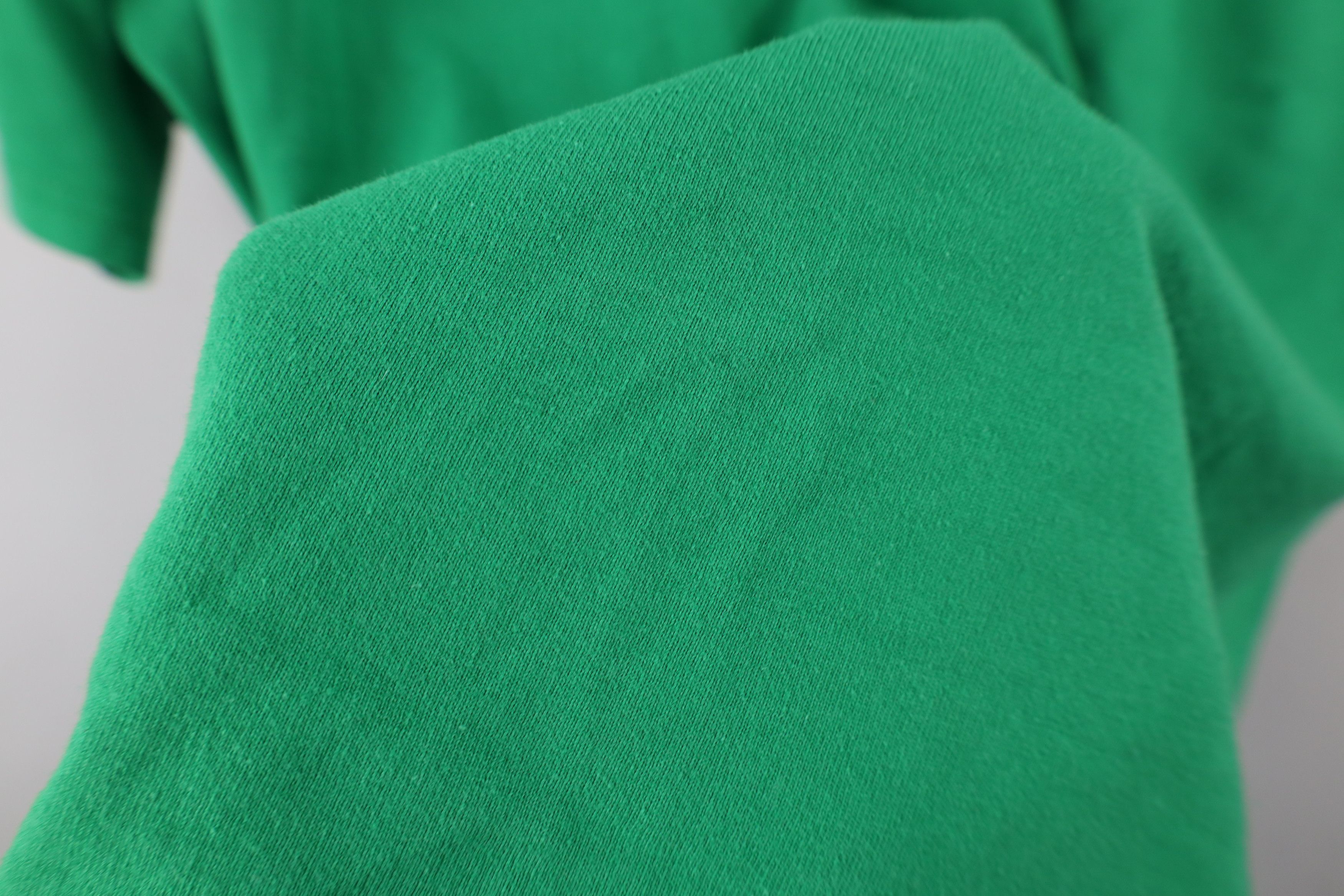 Vintage Vintage 90s Streetwear Blank Heavyweight T-Shirt Kelly Green Size US XL / EU 56 / 4 - 7 Thumbnail