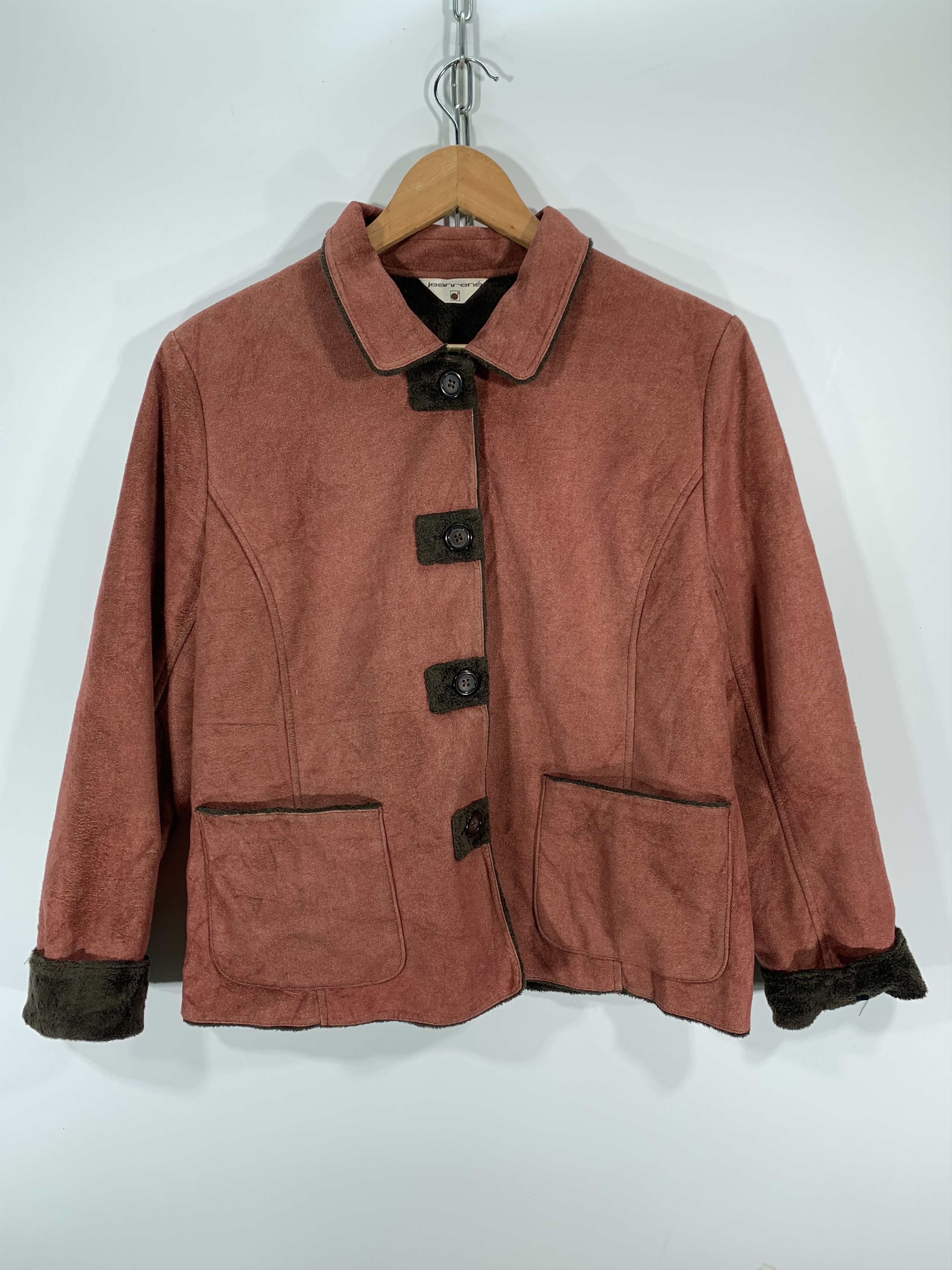 Designer × Vintage Vintage Jeanrene fleece lined Size US M / EU 48-50 / 2 - 1 Thumbnail