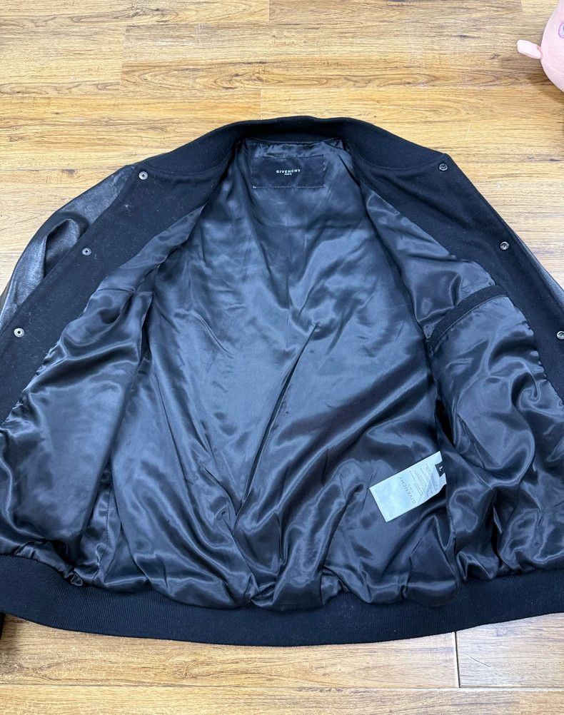 Givenchy Givenchy Men's sheepskin and baseball style leather jacket Size US L / EU 52-54 / 3 - 3 Thumbnail