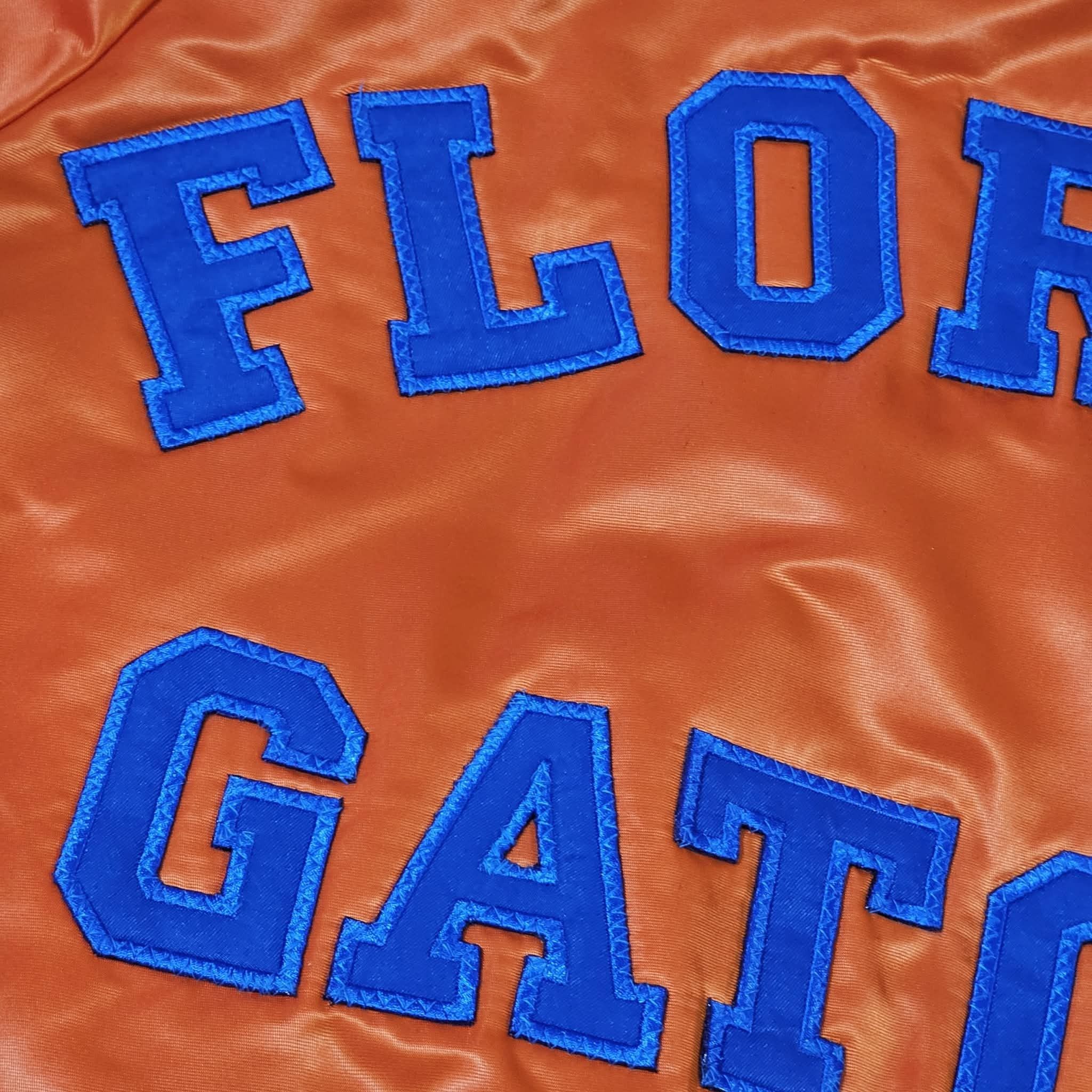 Chalk Line Florida Gators Vintage 80s Chalk Line Satin Bomber Jacket Size US L / EU 52-54 / 3 - 6 Thumbnail