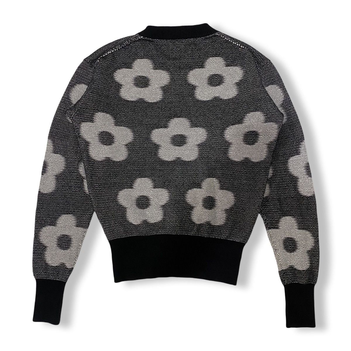 Kenzo Flower Spot-Jacquard Cotton Jumper