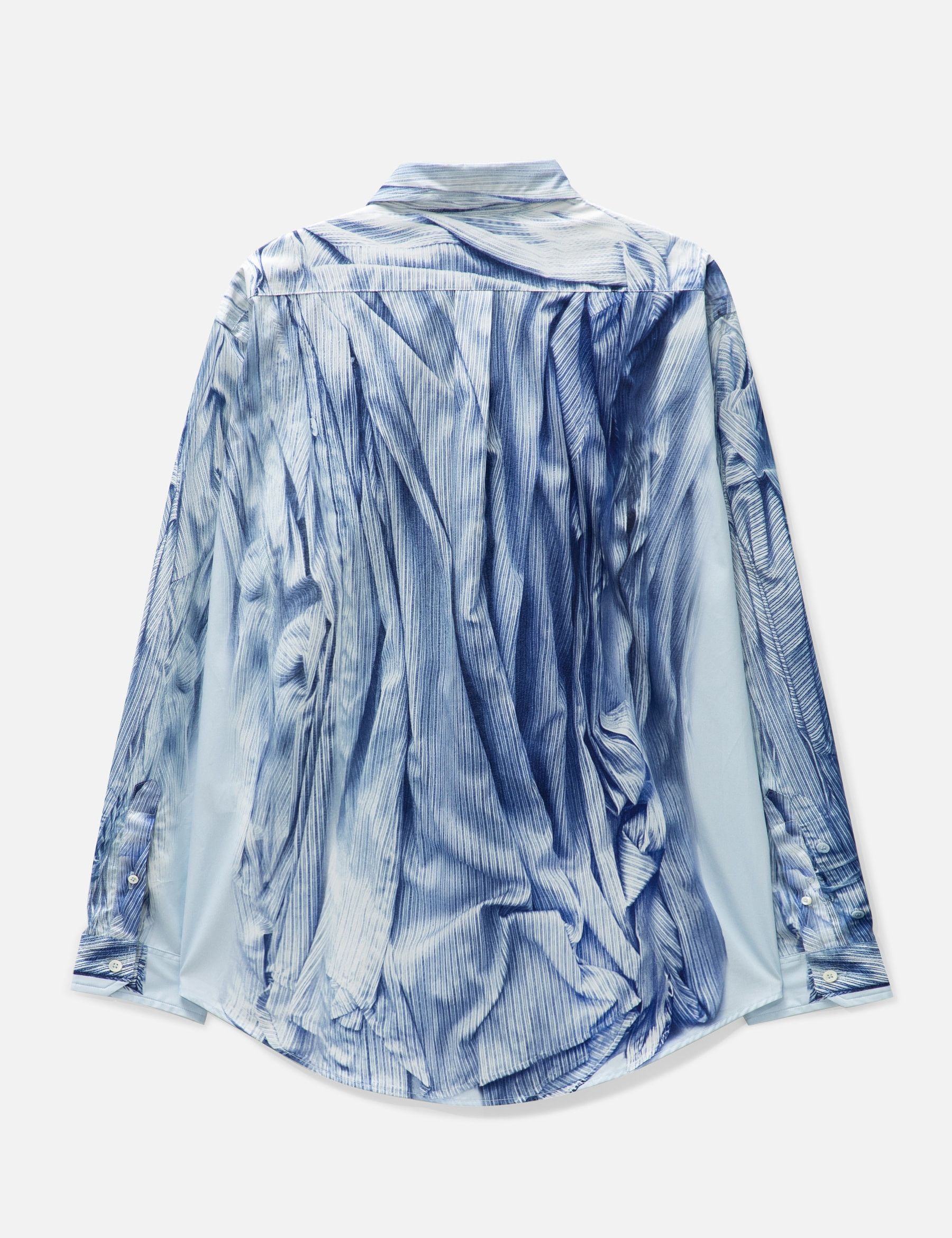 Y/Project $615 Y/Project Compact Print Shirt Size US L / EU 52-54 / 3 - 2 Thumbnail
