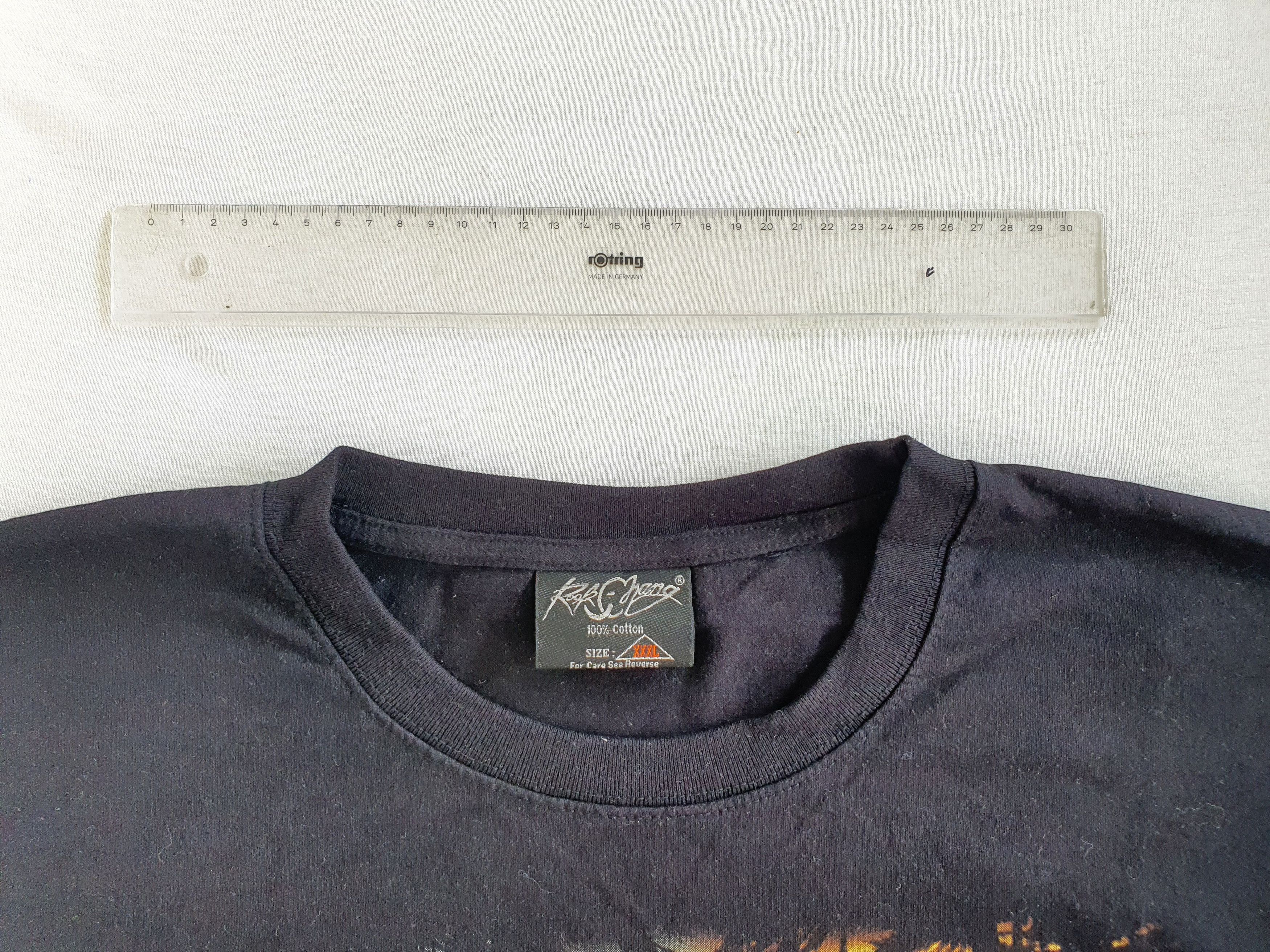 Vintage ROCK CHANG - Graphic T-Shirt (White Tigers) - XXXL 3XL Size US XXL / EU 58 / 5 - 6 Thumbnail