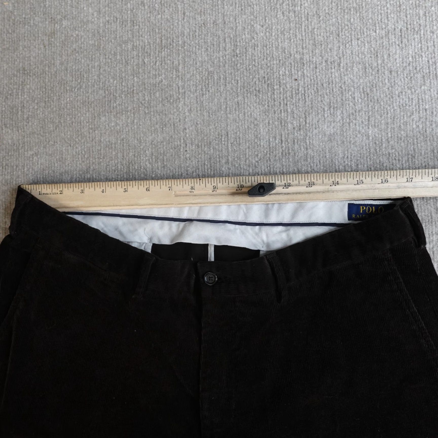 Polo Ralph Lauren Polo Ralph Lauren Pants 36 Brown Corduroy Straight Men Regular Inseam 31 Corduroy Chino Flat Front Size 36 Brown Men Size US M / EU 48-50 / 2 - 7 Thumbnail