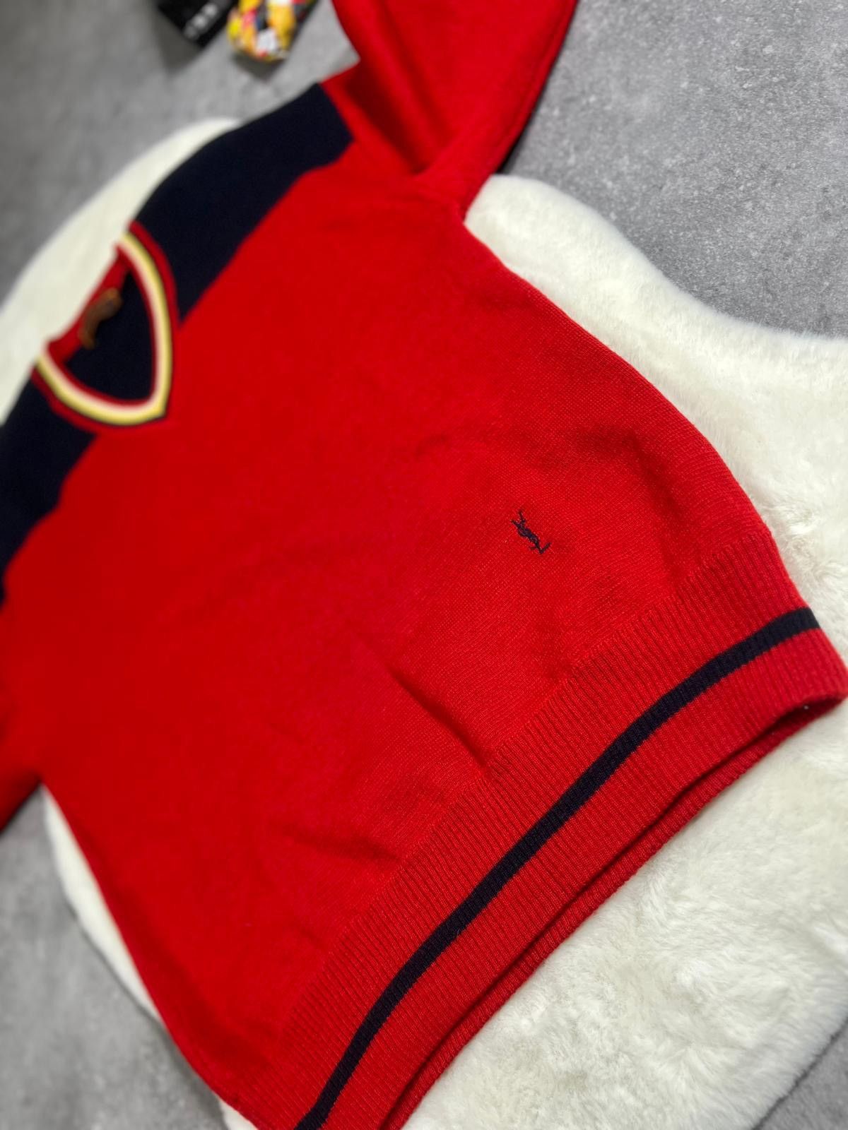 Vintage × Yves Saint Laurent Yves Saint Laurent Wool Jumper Vintage YSL France Paris Size US M / EU 48-50 / 2 - 5 Thumbnail