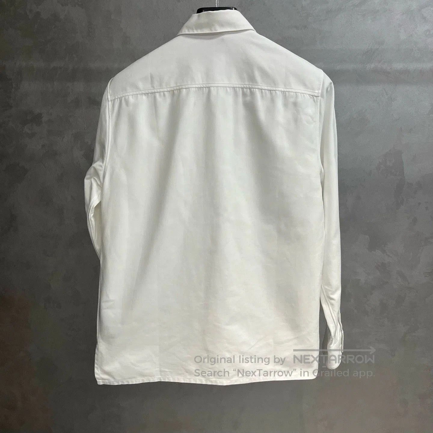 Dior dior cream white logo long sleeve shirt. Size US M / EU 48-50 / 2 - 5 Thumbnail