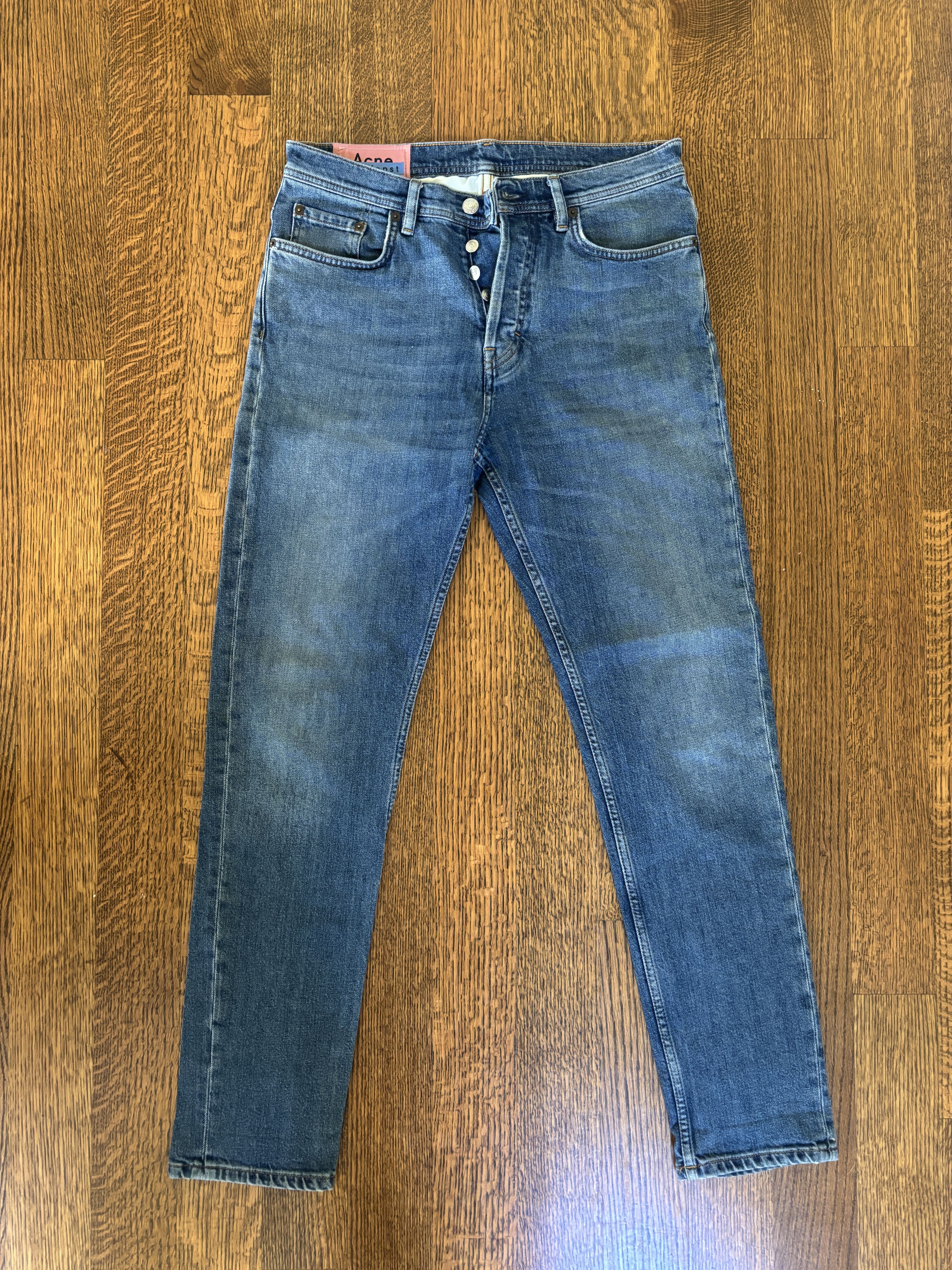 Acne Studios Washed Jeans 31/34 Size US 31 - 1 Thumbnail