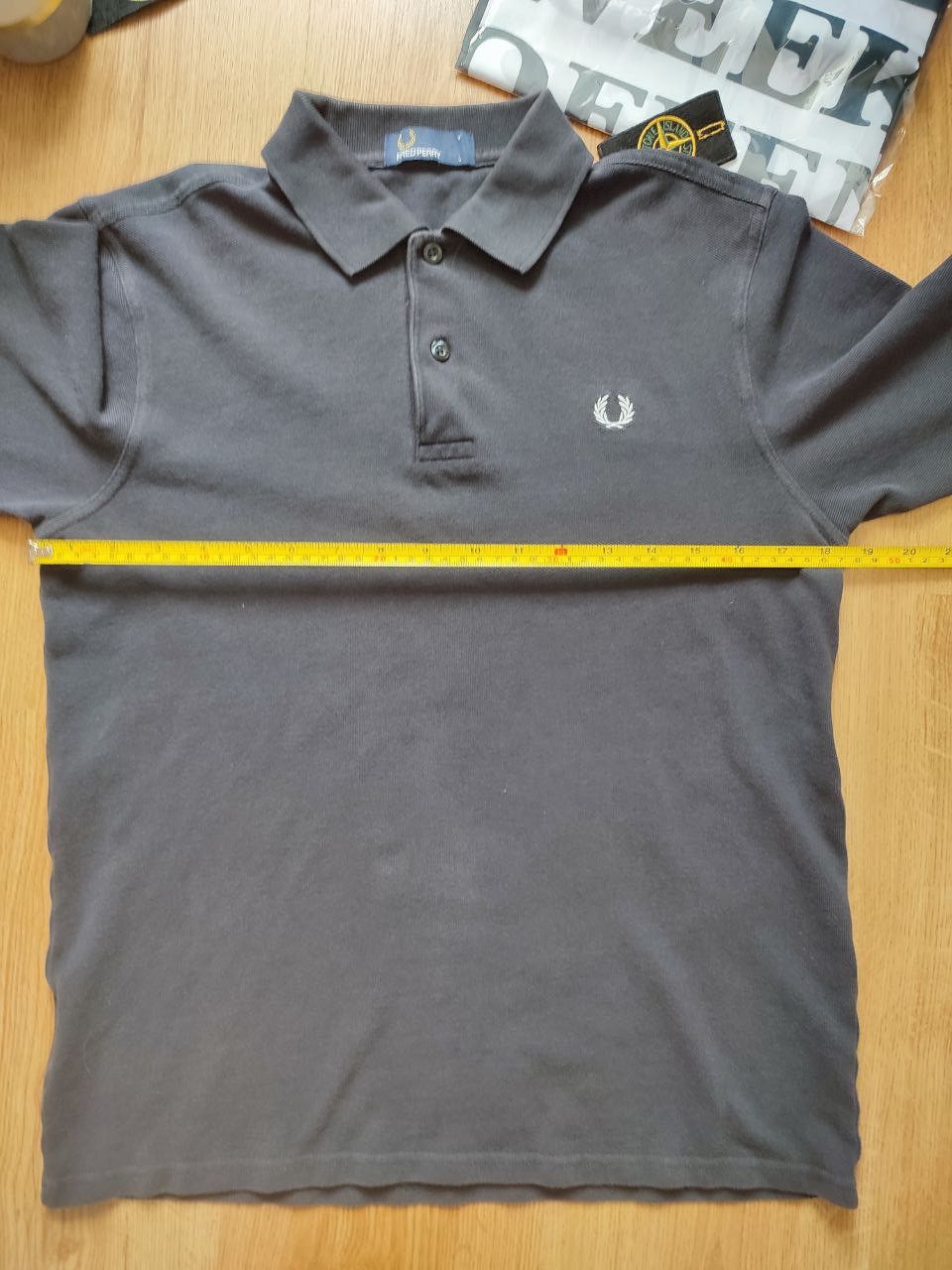 Fred Perry Fred Perry Mens Long Sleeve Polo Shirt In Black Size US L / EU 52-54 / 3 - 8 Thumbnail