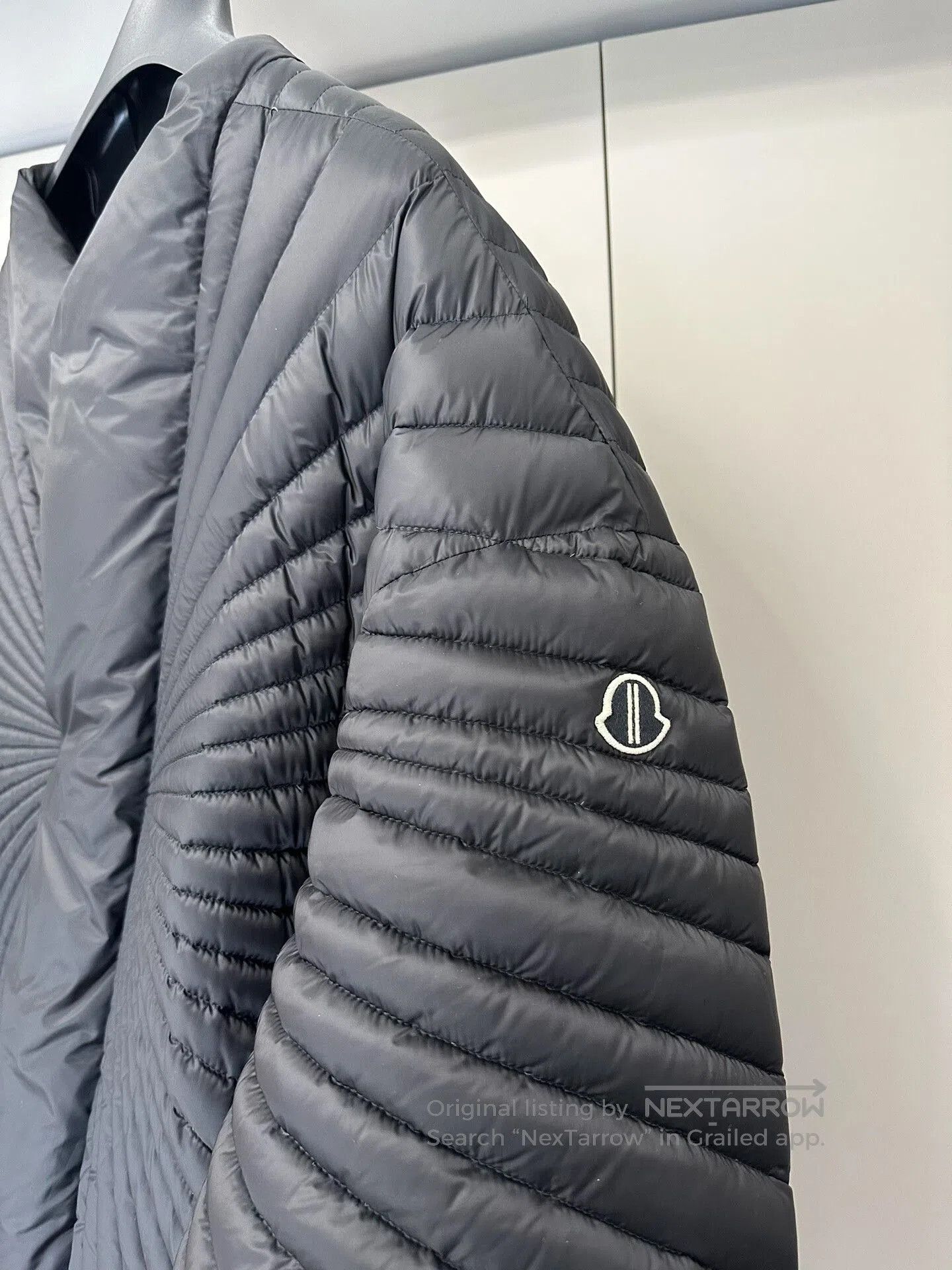 Moncler rick owens x moncler black down jacket. Size US L / EU 52-54 / 3 - 3 Thumbnail