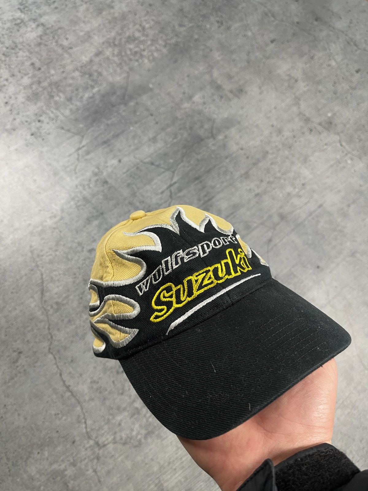 Ski-Doo × Vintage Ski Doo Factory Vintage Flames Fire Snapback Hat Size ONE SIZE - 1 Thumbnail