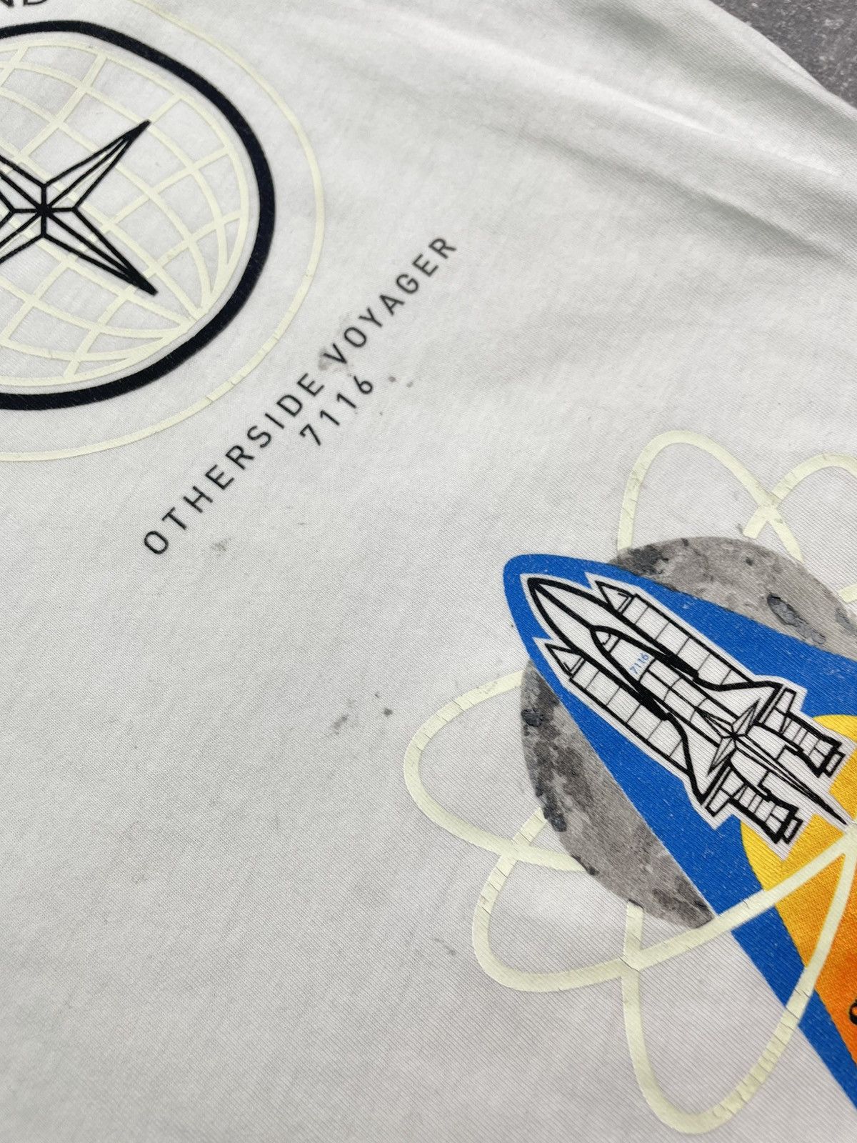 Stone Island Stone Island Junior T-shirt Big Logo Neon Size US XS / EU 42 / 0 - 4 Thumbnail