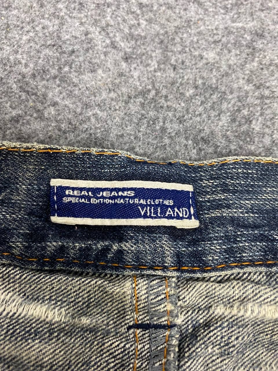 Japanese Brand vintage villand japanese brands distressed denim nice design Size US 34 / EU 50 - 16 Thumbnail