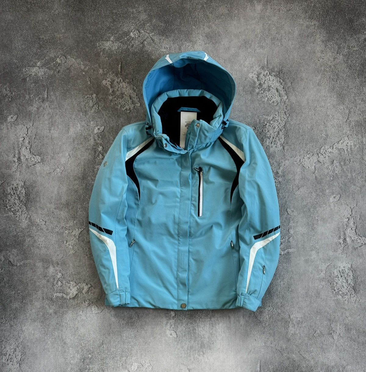 Descente USA14/IT50 ski snow outdoor jacket hooded gorpcore