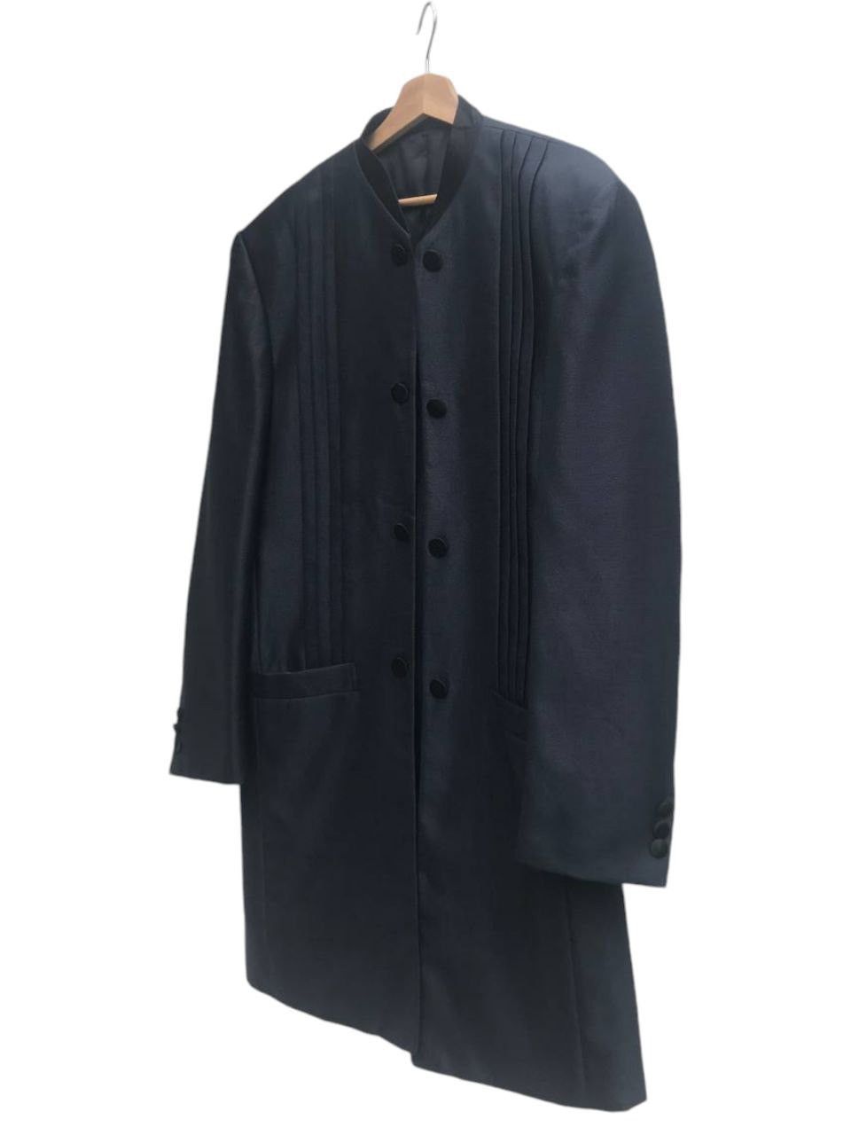 Mario Valentino Mario Valentino Bandhgala Style Long Coat Size US L / EU 52-54 / 3 - 4 Thumbnail
