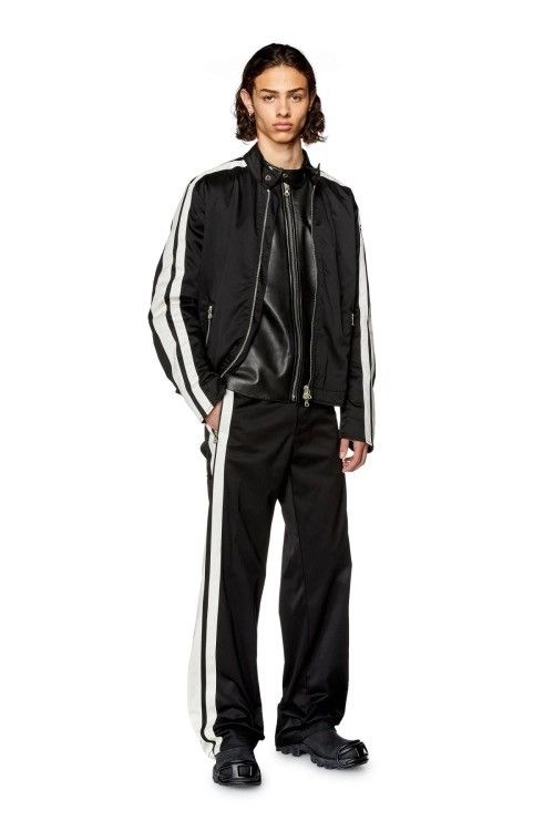 Diesel !DS! SS23 Diesel P-Beck White Black Casual Pants Size US 32 / EU 48 - 1 Thumbnail