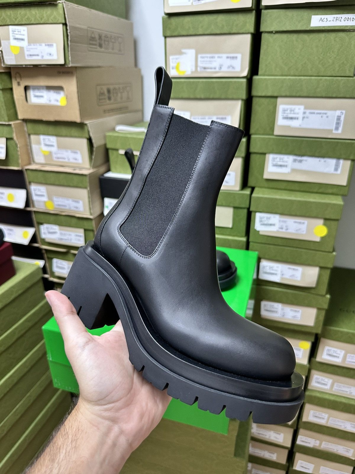 Bottega Veneta BOTTEGA VENETA : Lug ankle boot -37 Size US 7 / IT 37 - 3 Thumbnail