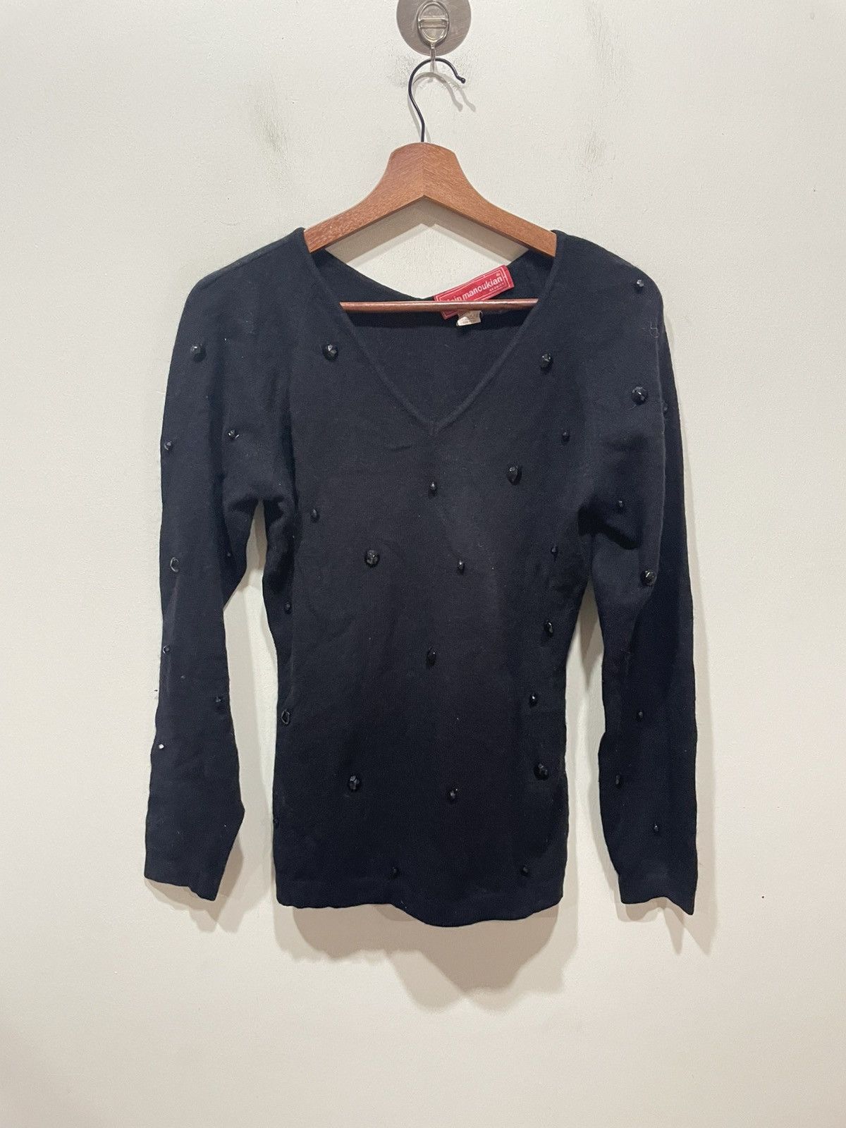 Other Alain Manoukian Vneck Blouse Size S / US 4 / IT 40 - 1 Thumbnail