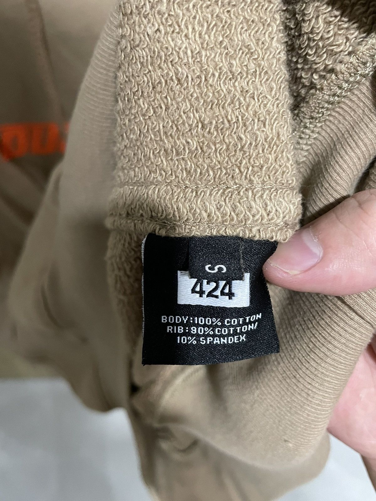 424 424 ON FAIRFAX “box logo” Hoodies Size US S / EU 44-46 / 1 - 6 Thumbnail