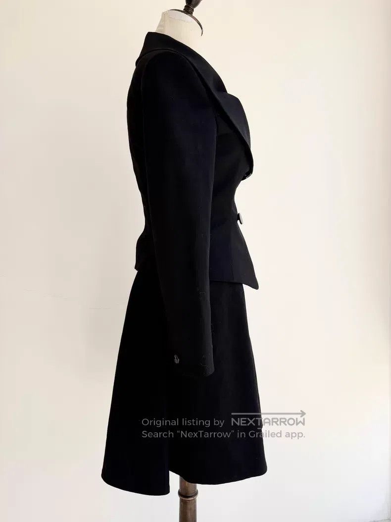 Vivienne Westwood Vivienne Westwood Black Double Breasted Petal Collar Set Size M / US 6-8 / IT 42-44 - 4 Thumbnail