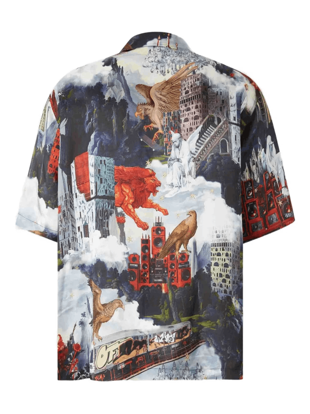 Other Collage-Print Short-Sleeve Shirt Size US XL / EU 56 / 4 - 4 Thumbnail
