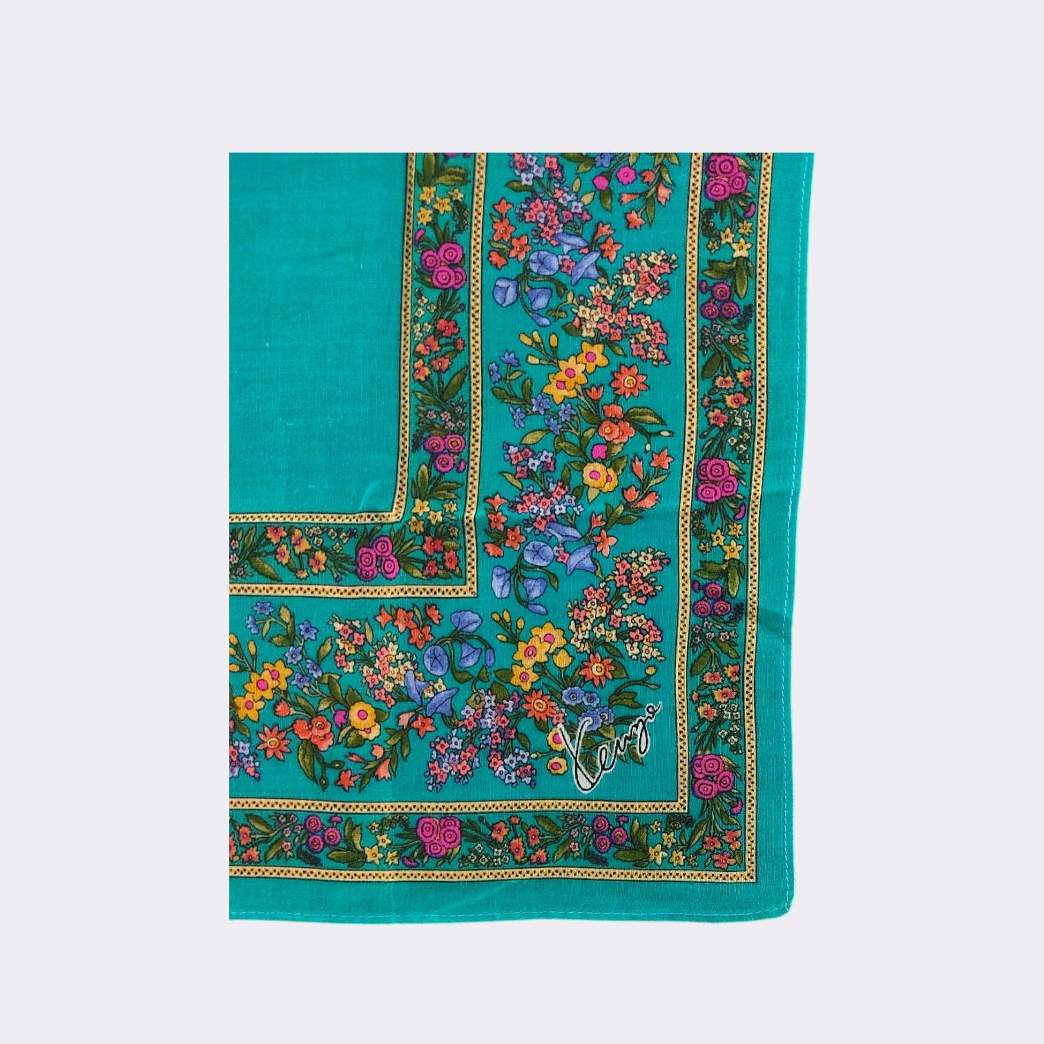 Kenzo Vintage Kenzo Handkerchief Neckerchief Bandana H421I Size ONE SIZE - 3 Thumbnail