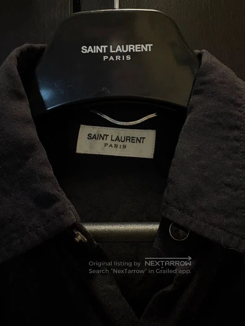 Saint Laurent Paris Saint Laurent Basic Denim Shirt. Size US S / EU 44-46 / 1 - 3 Thumbnail