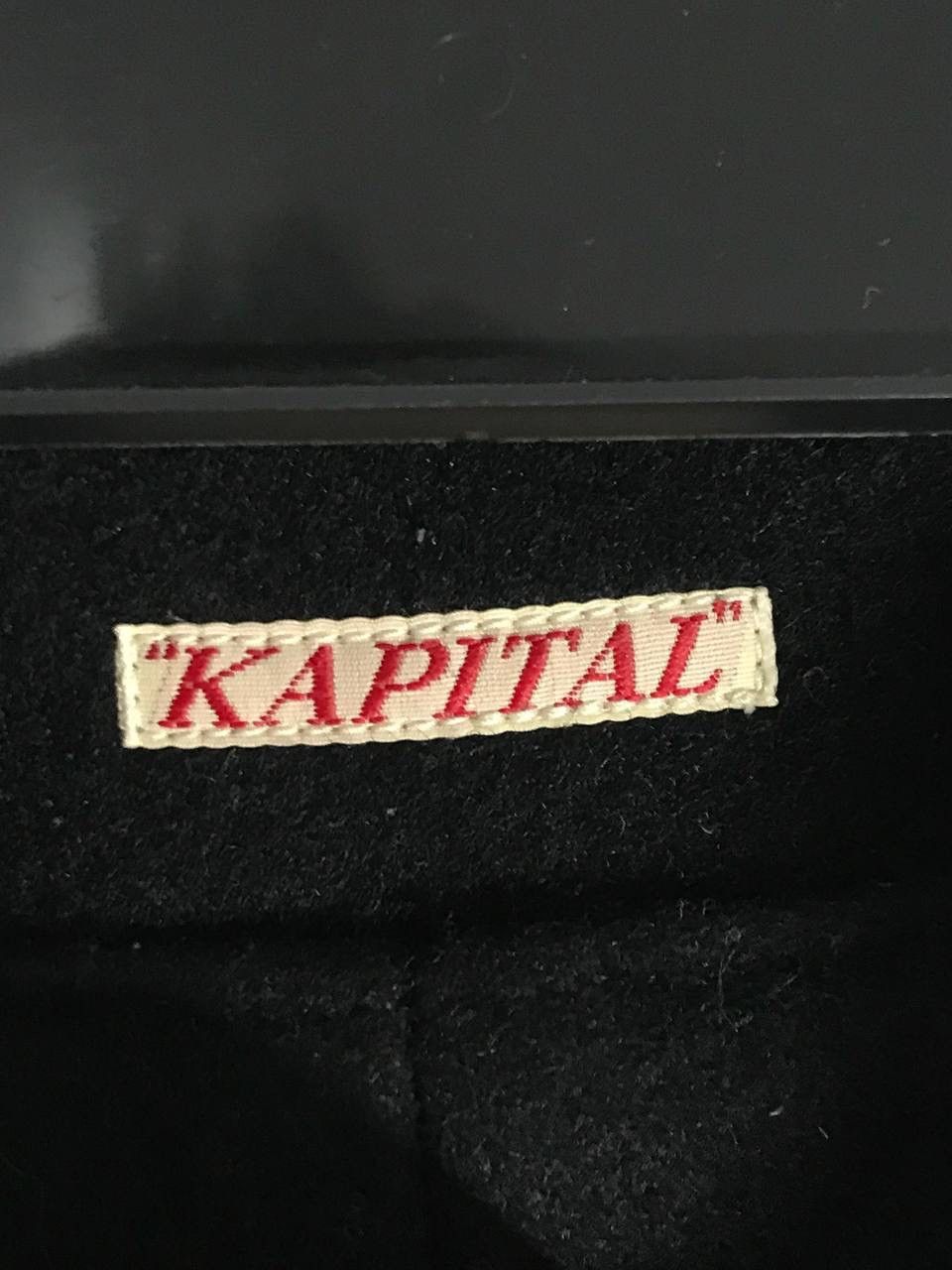 Kapital All black kapital punk coat design Size US M / EU 48-50 / 2 - 8 Thumbnail