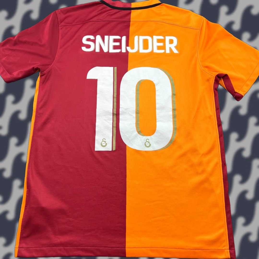 Nike Nike Galatasaray 2015 2016 Home Jersey Shirt Medium M Multicolor Football Wesley Sneijder Ladies? Size US M / EU 48-50 / 2 - 1 Thumbnail