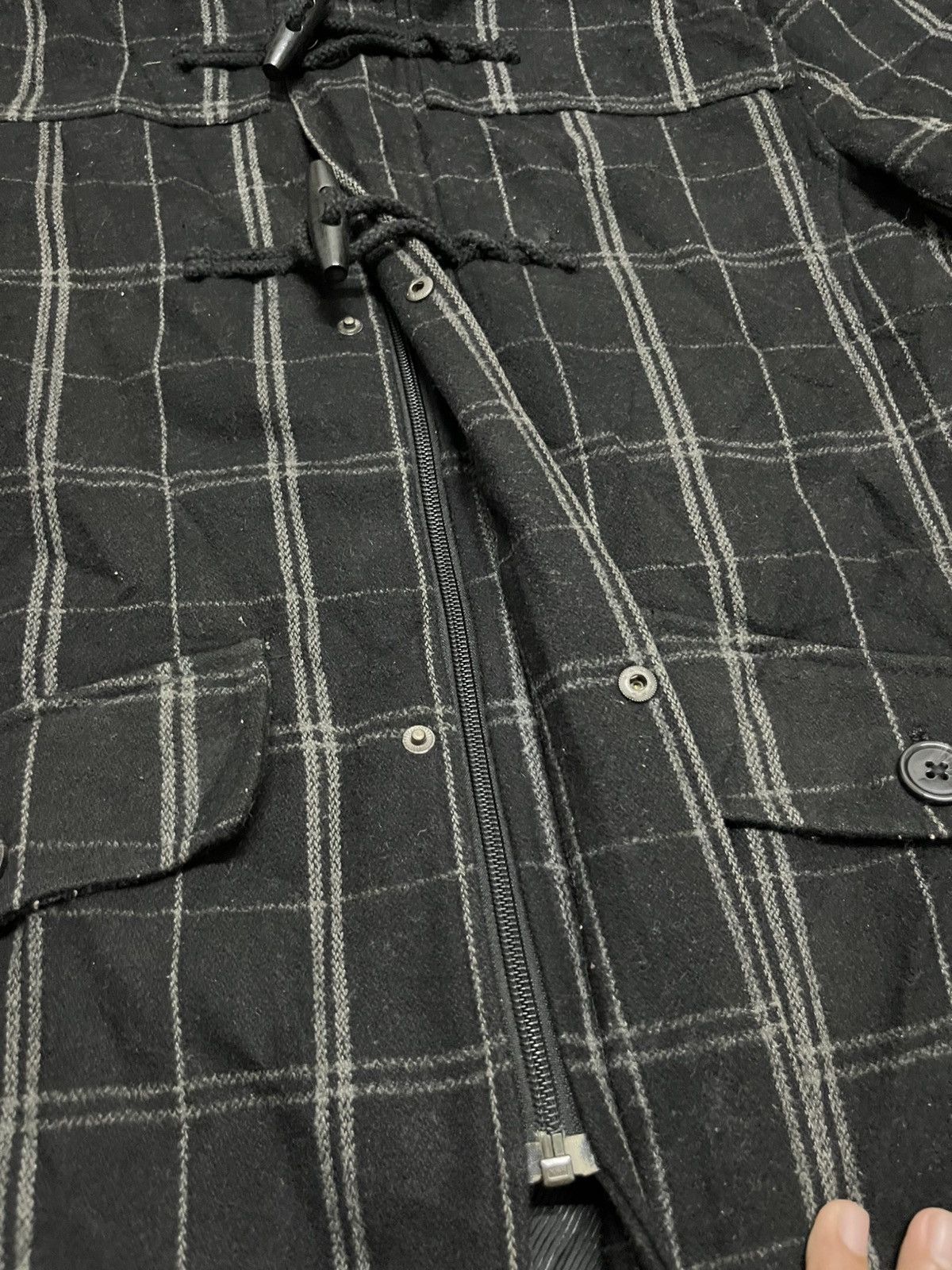 Le Grande Bleu (L.G.B.) 💥Vintage 90s Japanese Brand PUNK ANARCHY Wool Jackets Size US L / EU 52-54 / 3 - 10 Thumbnail