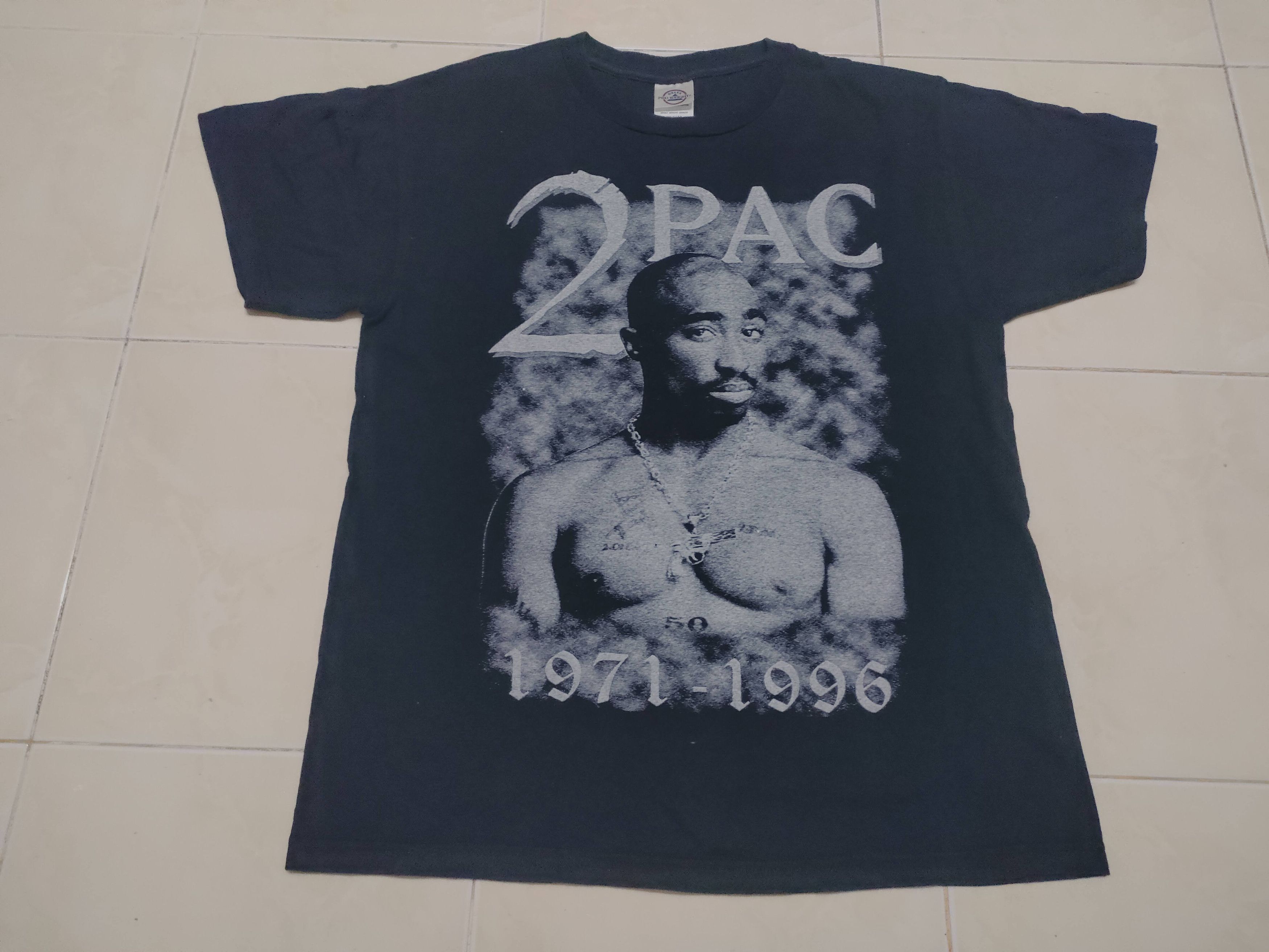 Vintage Rap Music 2Pac Streetware Rock Tee