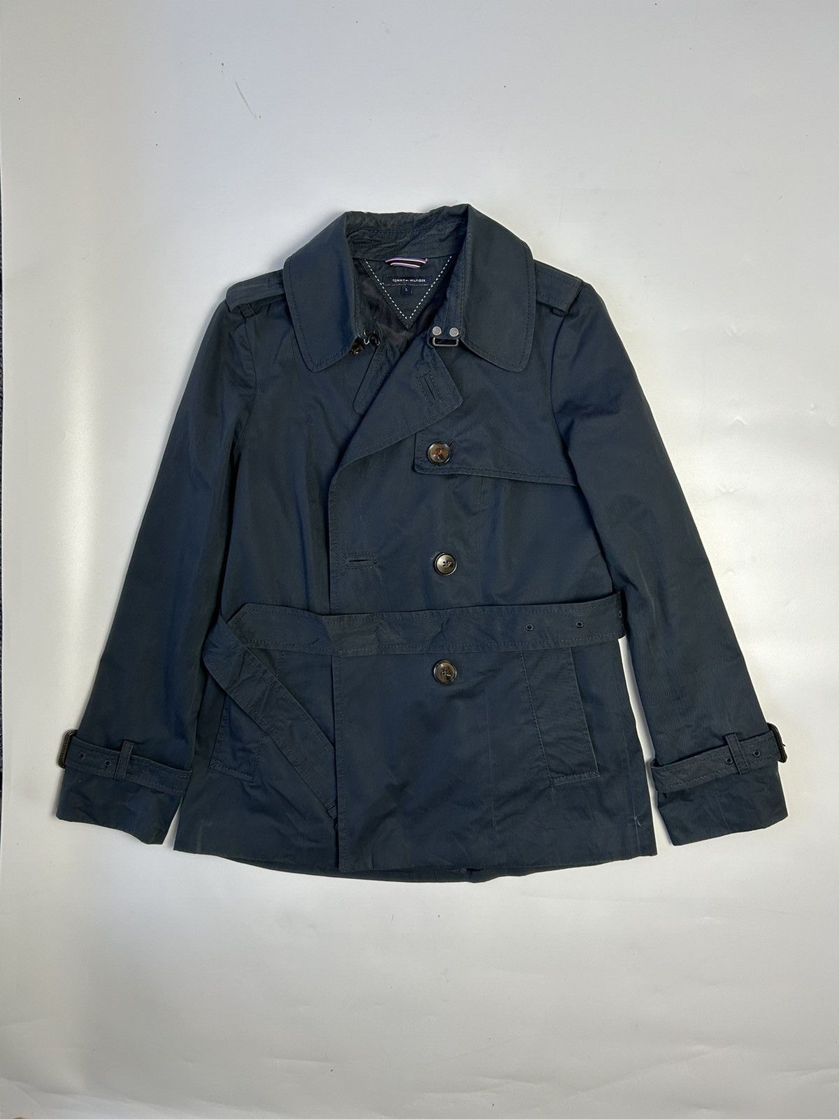 TOMMY HILFIGER DOUBLE BREAST BUTTON JACKET