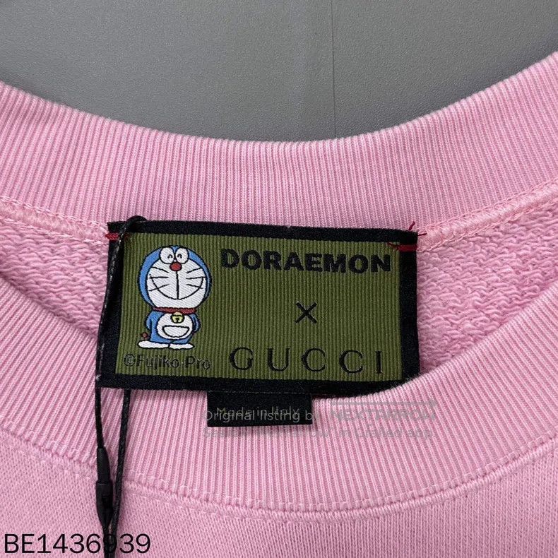 Gucci Gucci Co-branded logo pink sweatshirt Size S / US 4 / IT 40 - 4 Thumbnail