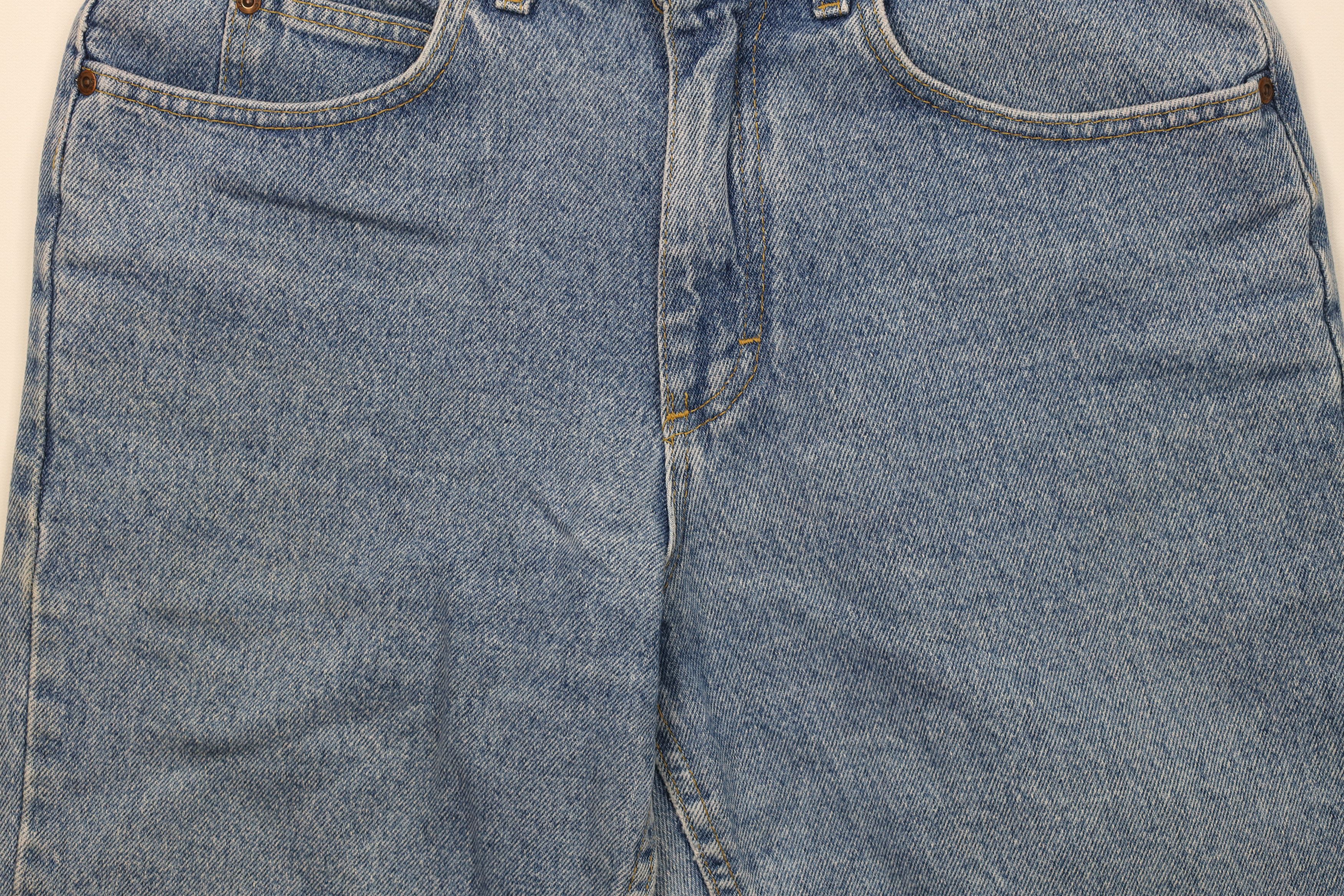 Lee Vintage 90s Lee Fit Denim Jean Shorts Jorts Blue Cotton USA Size US 32 / EU 48 - 3 Thumbnail