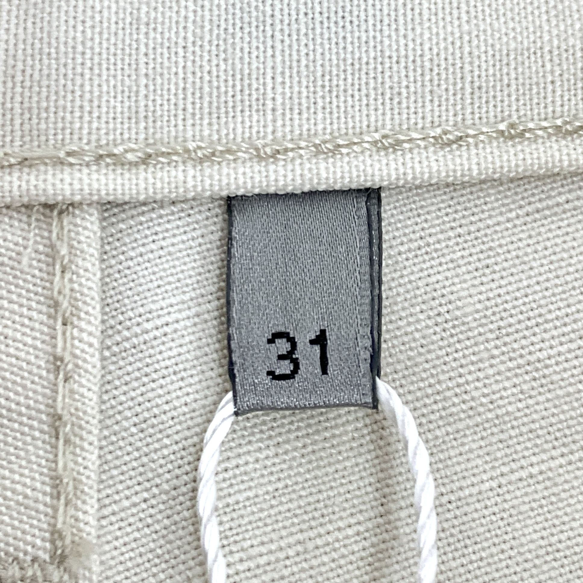 Dior Dior Shorts – 2024 Ivory Heart Cotton Denim (Size 31) Size 31" - 3 Thumbnail