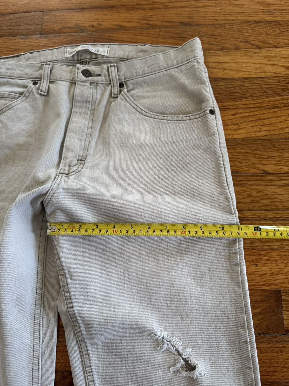Lee Vintage Lee Straight-Leg Denim Jeans Size US 32 / EU 48 - 4 Thumbnail