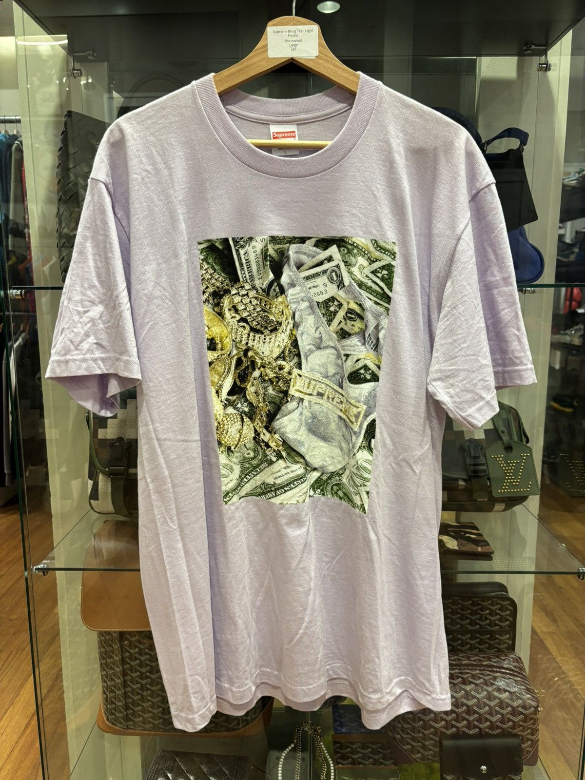 Supreme Supreme Bling Tee Size US L / EU 52-54 / 3 - 1 Thumbnail