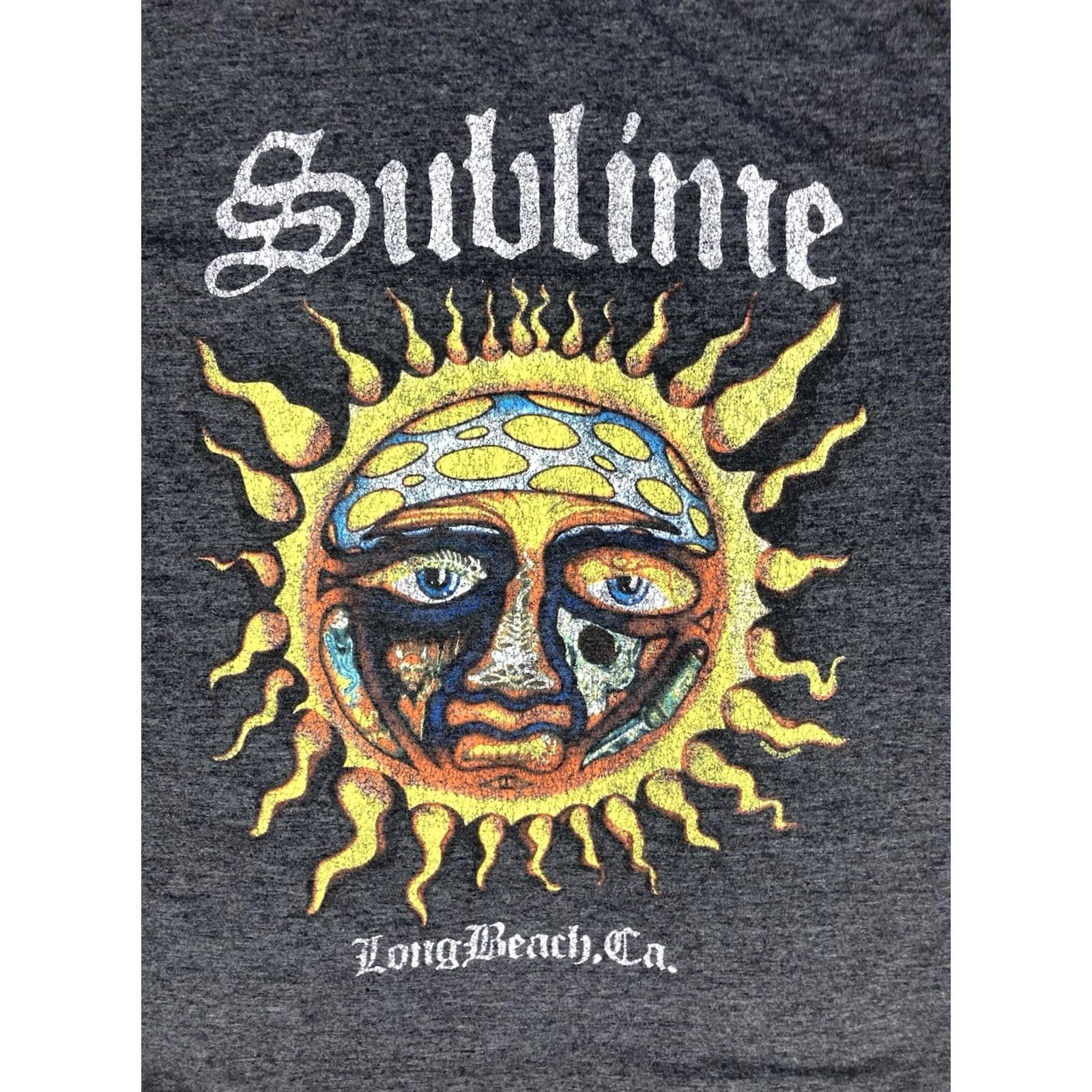Vintage Sublime T-Shirt Women XS Gray Short Sleeve Crew Neck Pullover Music Merch Vintage? Size XS / US 0-2 / IT 36-38 - 2 Thumbnail