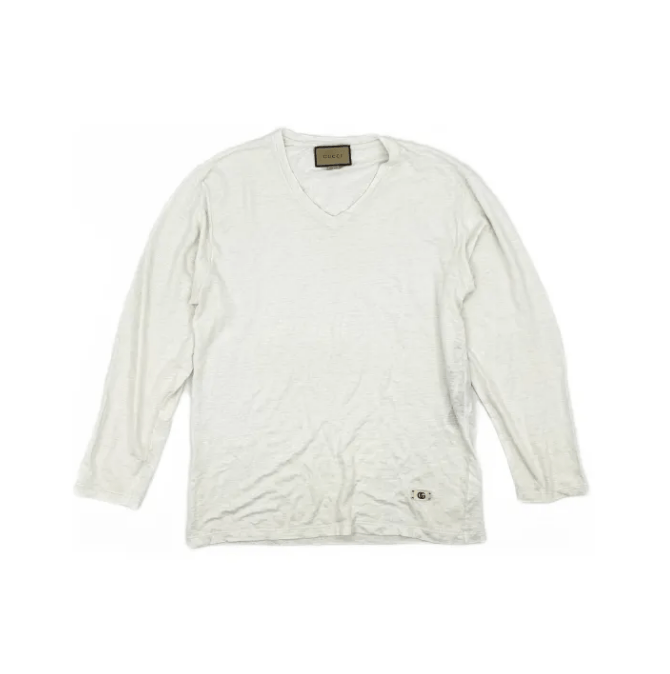 Gucci Gucci Long Sleeve T-shirt Size US L / EU 52-54 / 3 - 1 Thumbnail