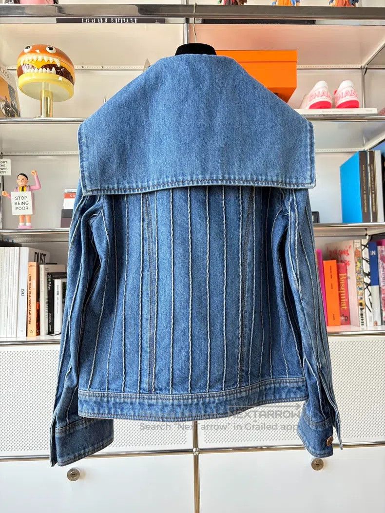 Chanel Chanel Hamburg series navy collar casual two-pocket blue d Size XS / US 0-2 / IT 36-38 - 3 Thumbnail
