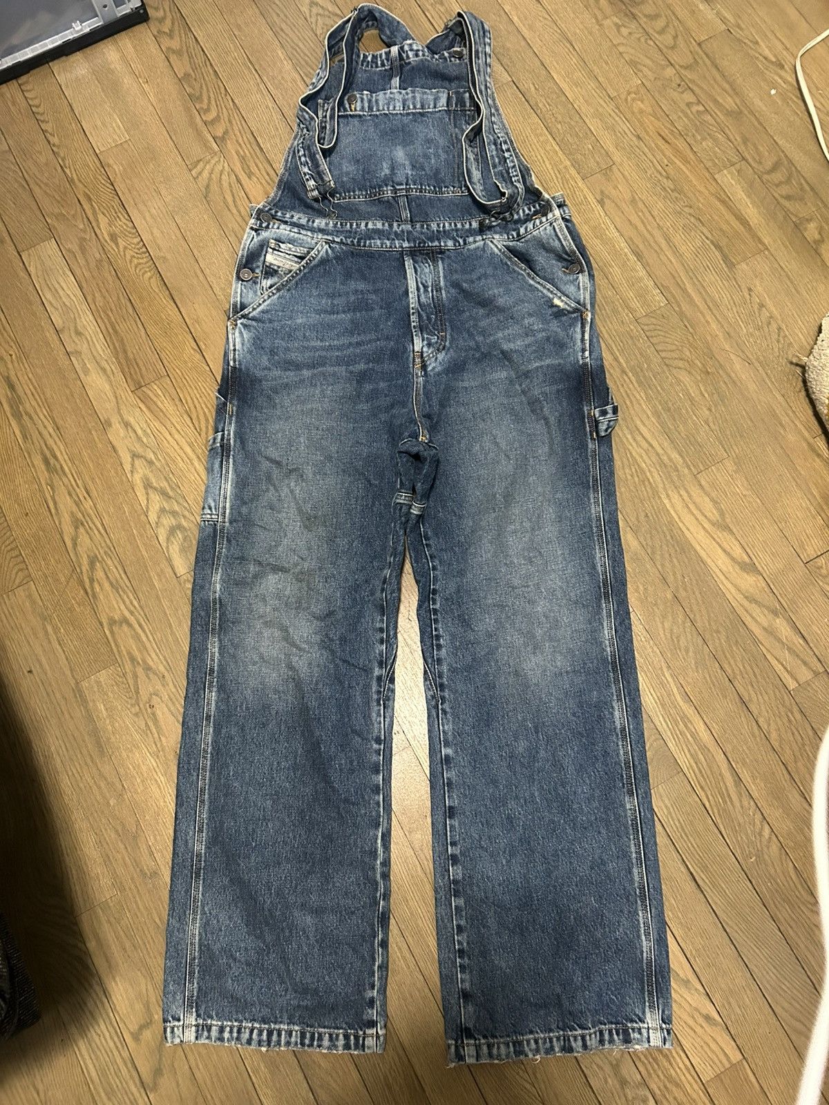 Diesel Denim Workwear Dungarees Size US 34 / EU 50 - 4 Thumbnail