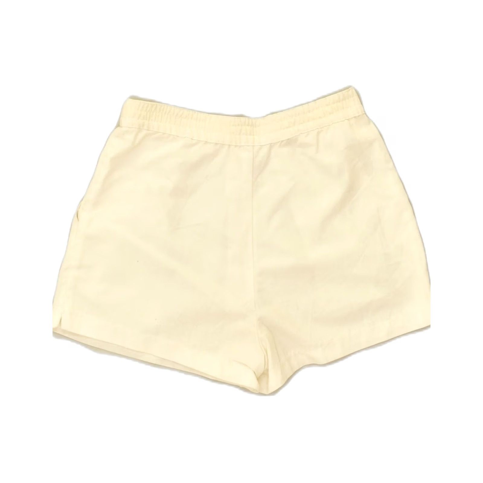Vintage BELFE Womens Chino Shorts UK 14 Medium W28 White Size 36" / US 14 / IT 50 - 2 Thumbnail