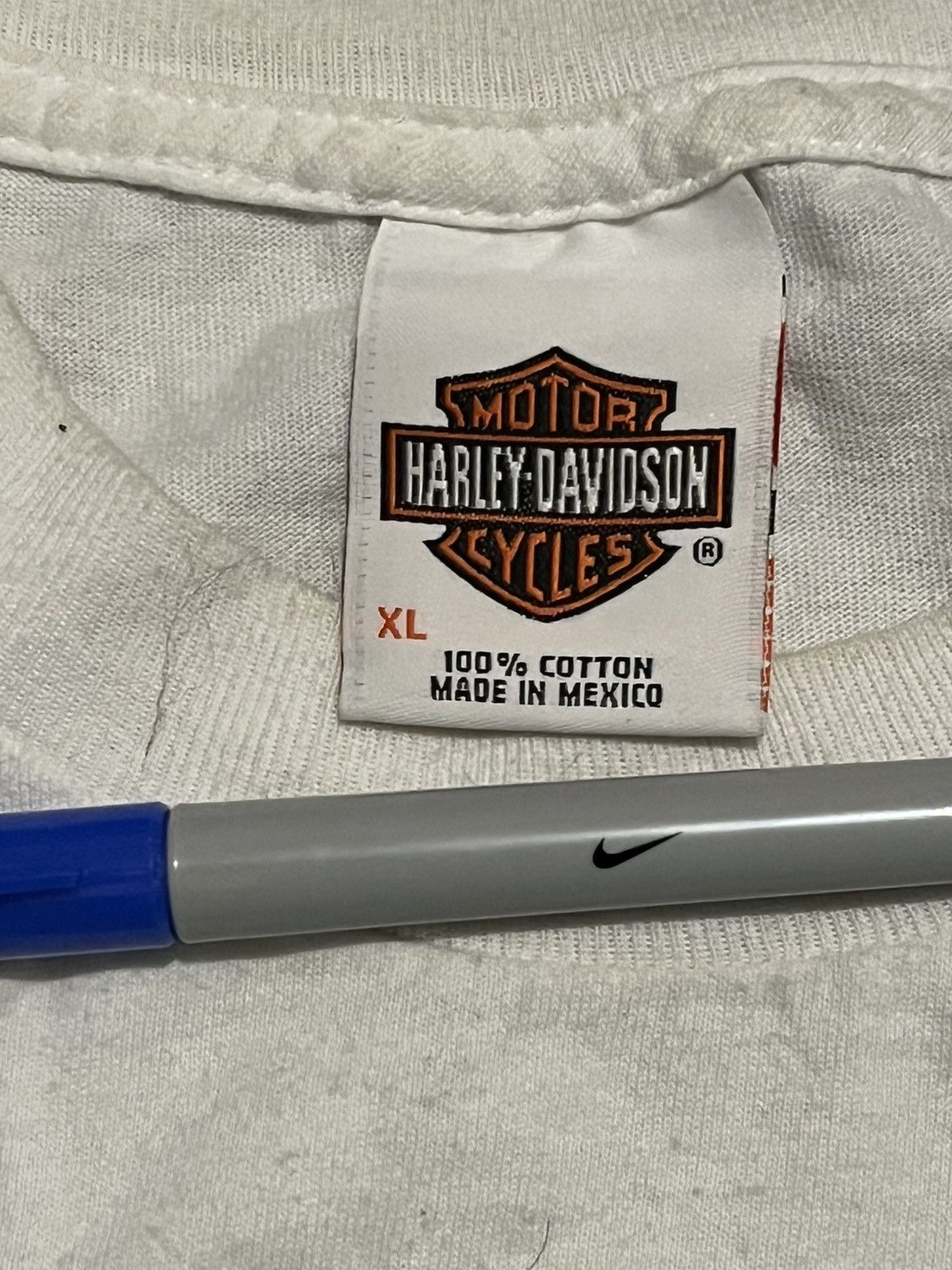 Harley Davidson Y2K 2000s Harley Davidson L/S Tee Size US XL / EU 56 / 4 - 14 Thumbnail