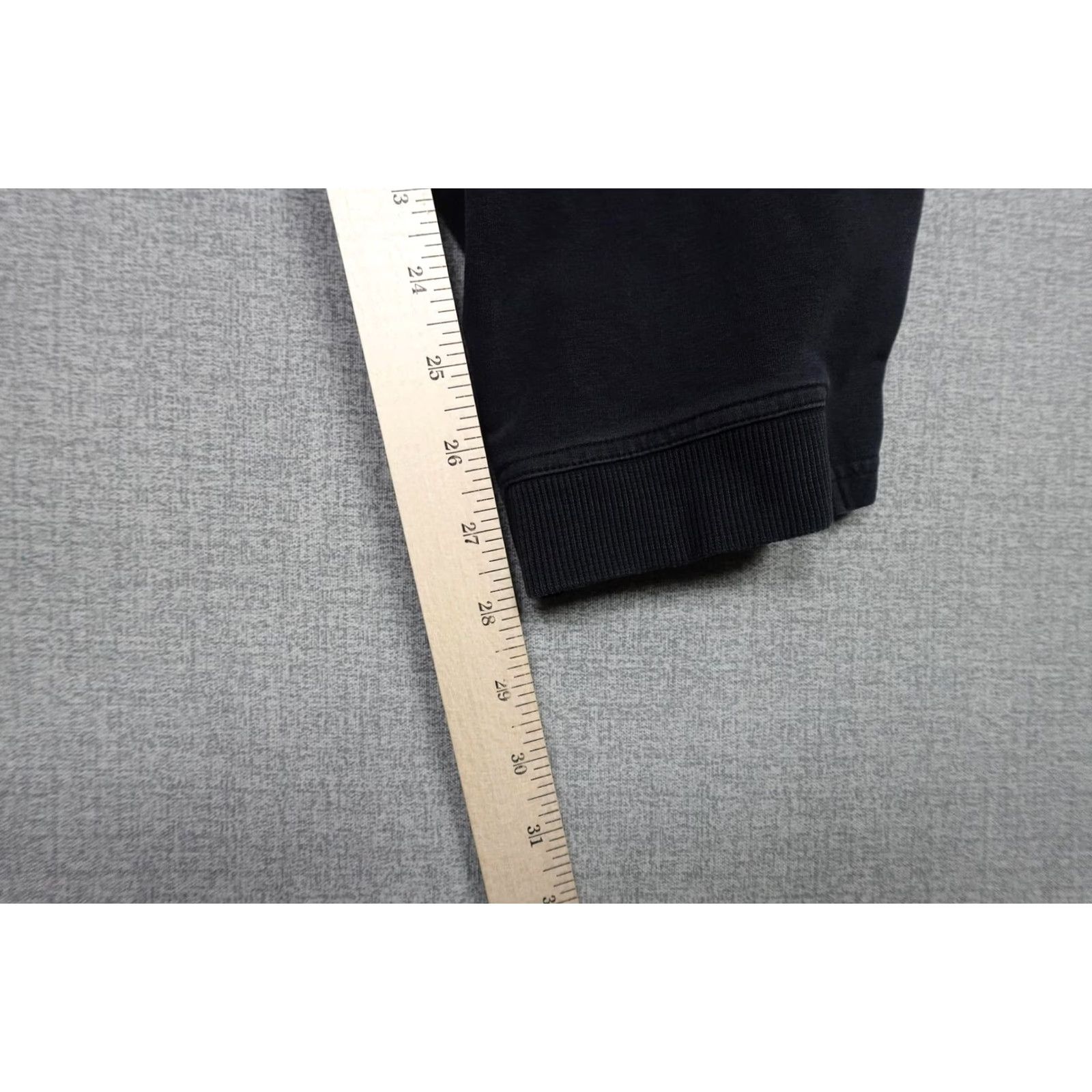 Vintage Mack Weldon Sweatpants Mens XL Black Jogger French Terry Zip Pocket Stretch Size US 36 / EU 52 - 4 Thumbnail
