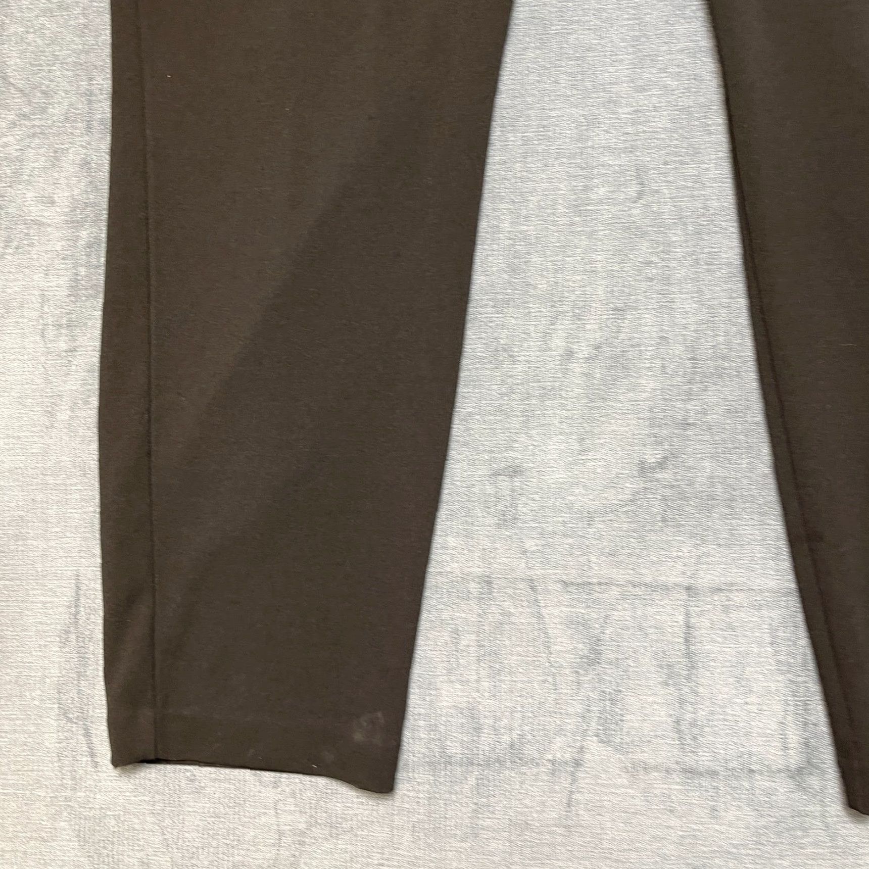 Calvin Klein Calvin Klein Gray Ankle Pants Womens 22W Plus High Rise Straight Leg Outdoor Casual Seasonal Modern Size 40" / US 18 - 3 Thumbnail