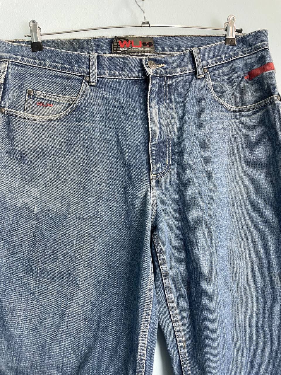Wu-Tang Clan WU WEAR jeans, vintage baggy loose jeans 90s Wu Tang Clan Size US 35 - 4 Thumbnail