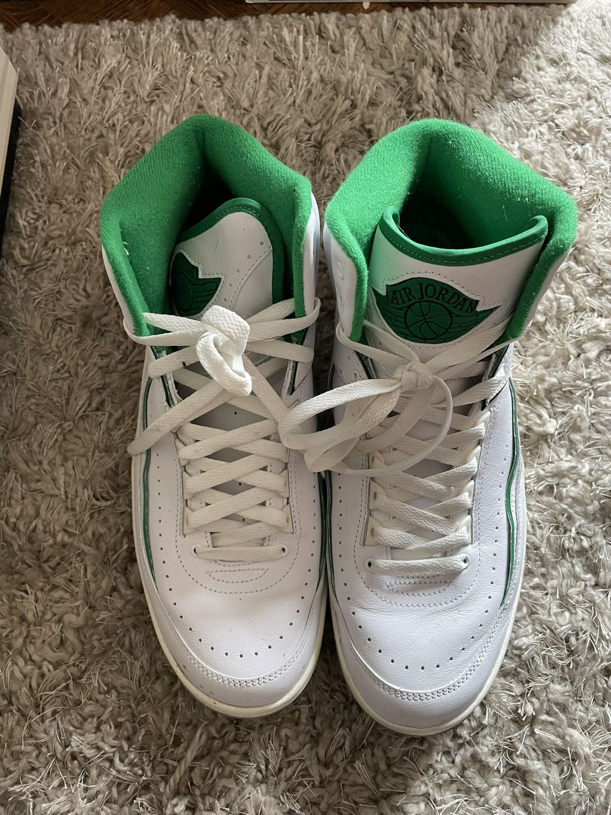 Jordan Brand Jordan 2 Lucky Green Size US 11 / EU 44 - 5 Thumbnail