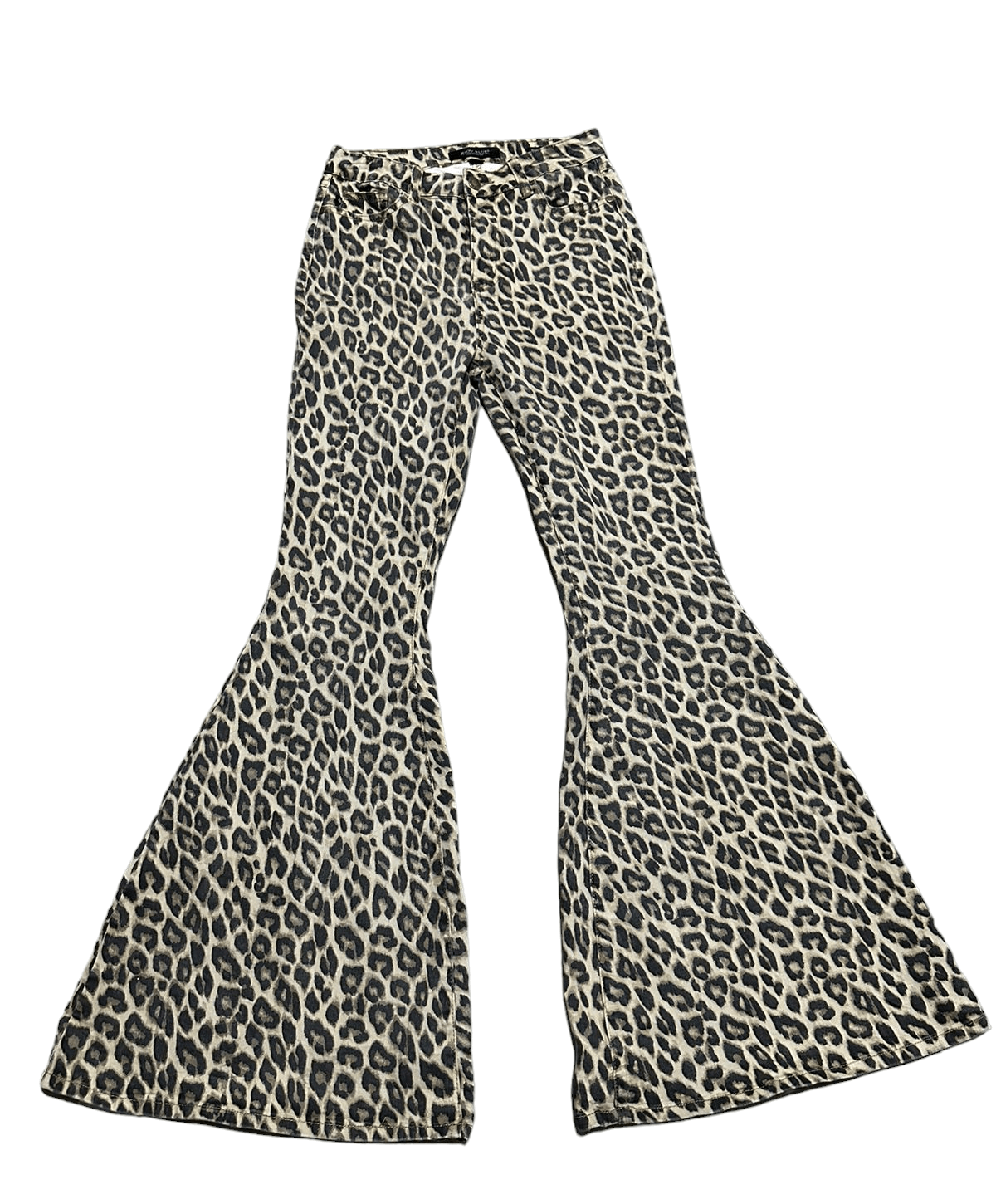 Other Judy Blue Super Flare Leopard Pants Size US 28 / EU 44 - 1 Thumbnail