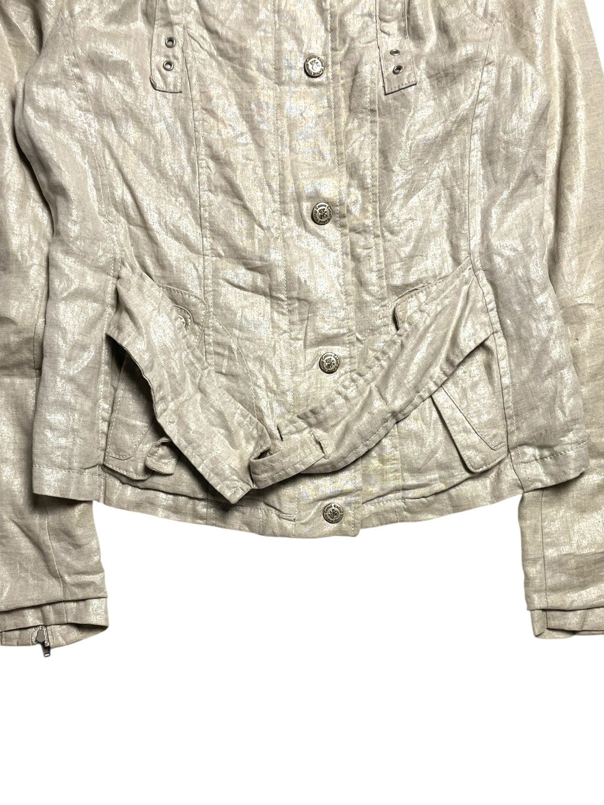 If Six Was Nine 2000’s Cocktail - Vkei Style Linen Jacket Size US S / EU 44-46 / 1 - 3 Thumbnail